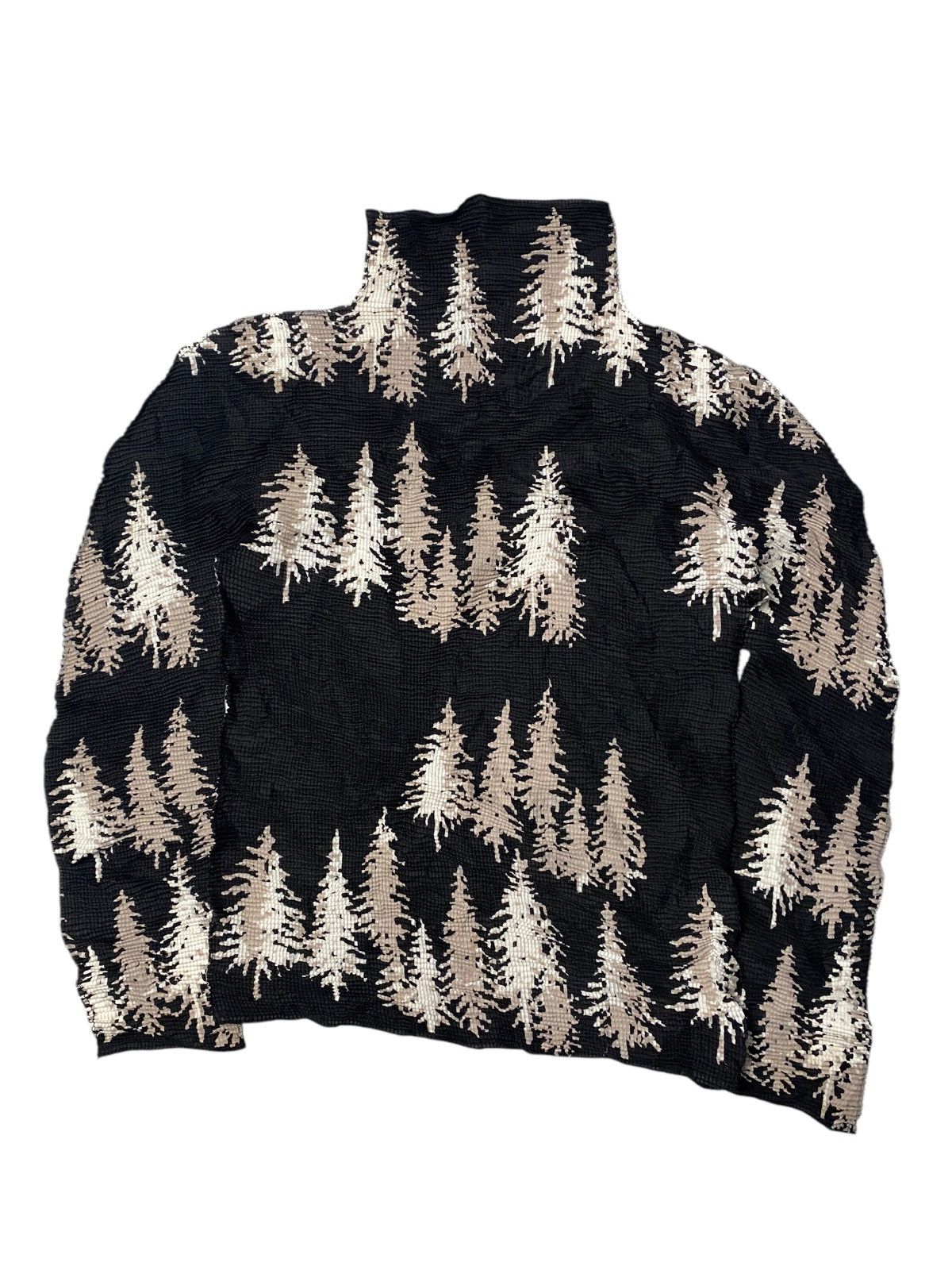 Pleats Please Issey Miyake 2000's Issey Miyake Pleated Tree Size US XS / EU 42 / 0 - 1 Thumbnail