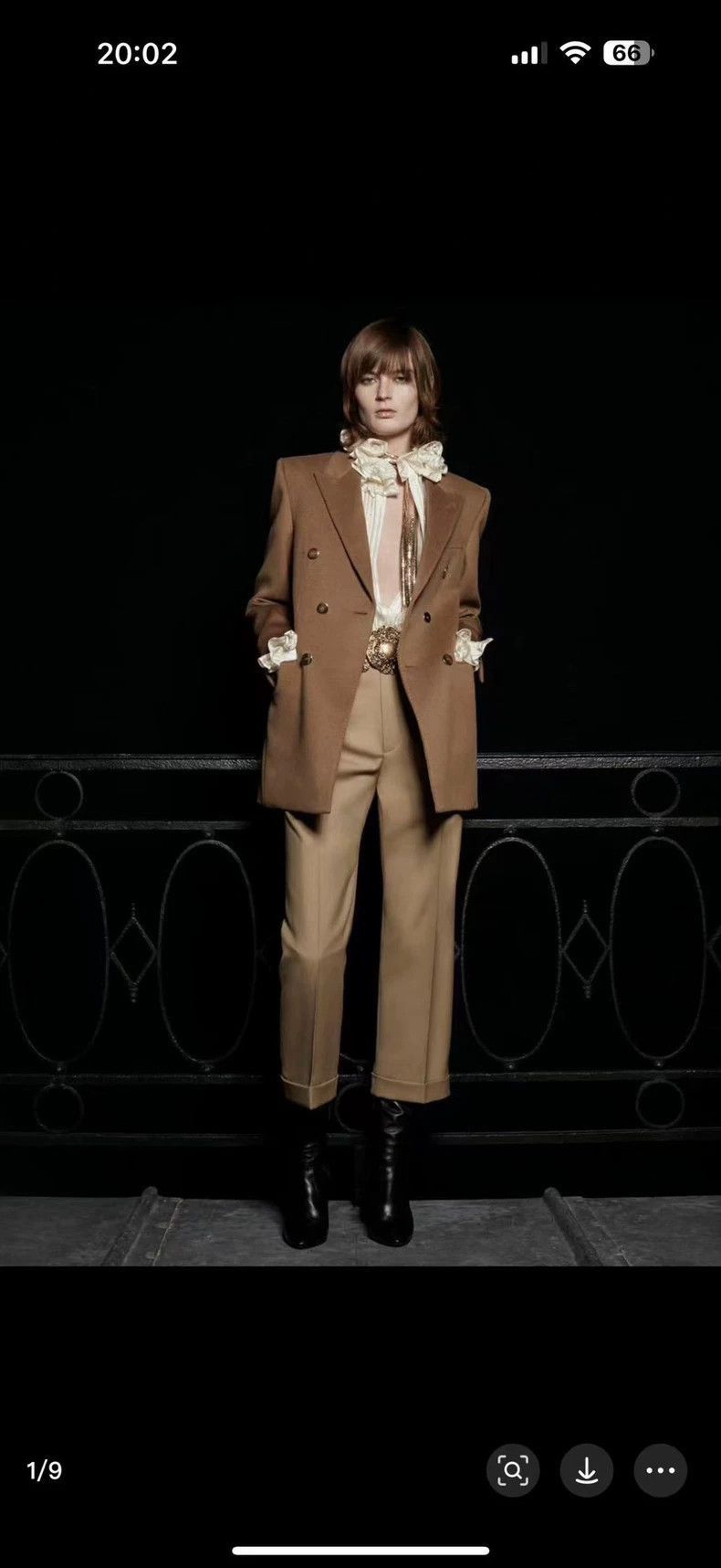 Saint Laurent Paris Saint Laurent Paris Khaki double breasted jacket-2506 Size US M / EU 48-50 / 2 - 8 Thumbnail