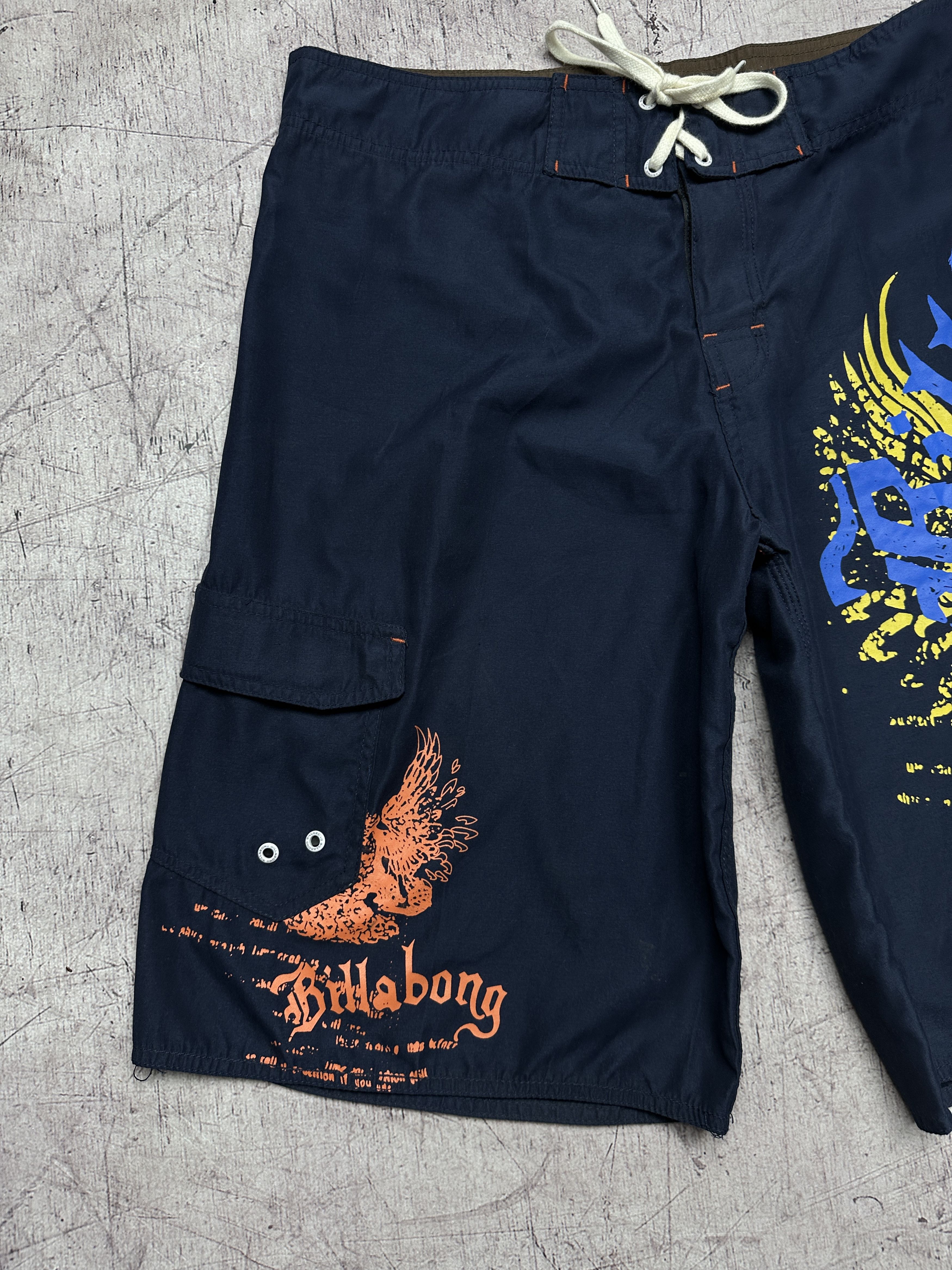 Billabong Billabong Vintage Mens Surf Style Shorts Size US 36 / EU 52 - 3 Thumbnail
