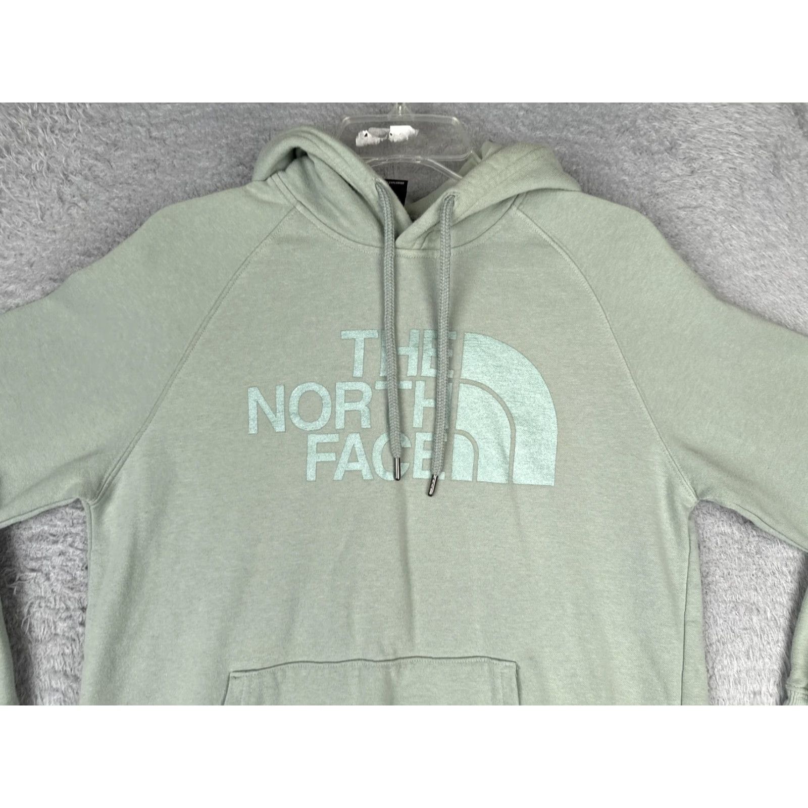 The North Face The North Face Hoodie Womens Medium Green Logo Pullover Jersey Sweatshirt Size M / US 6-8 / IT 42-44 - 4 Thumbnail