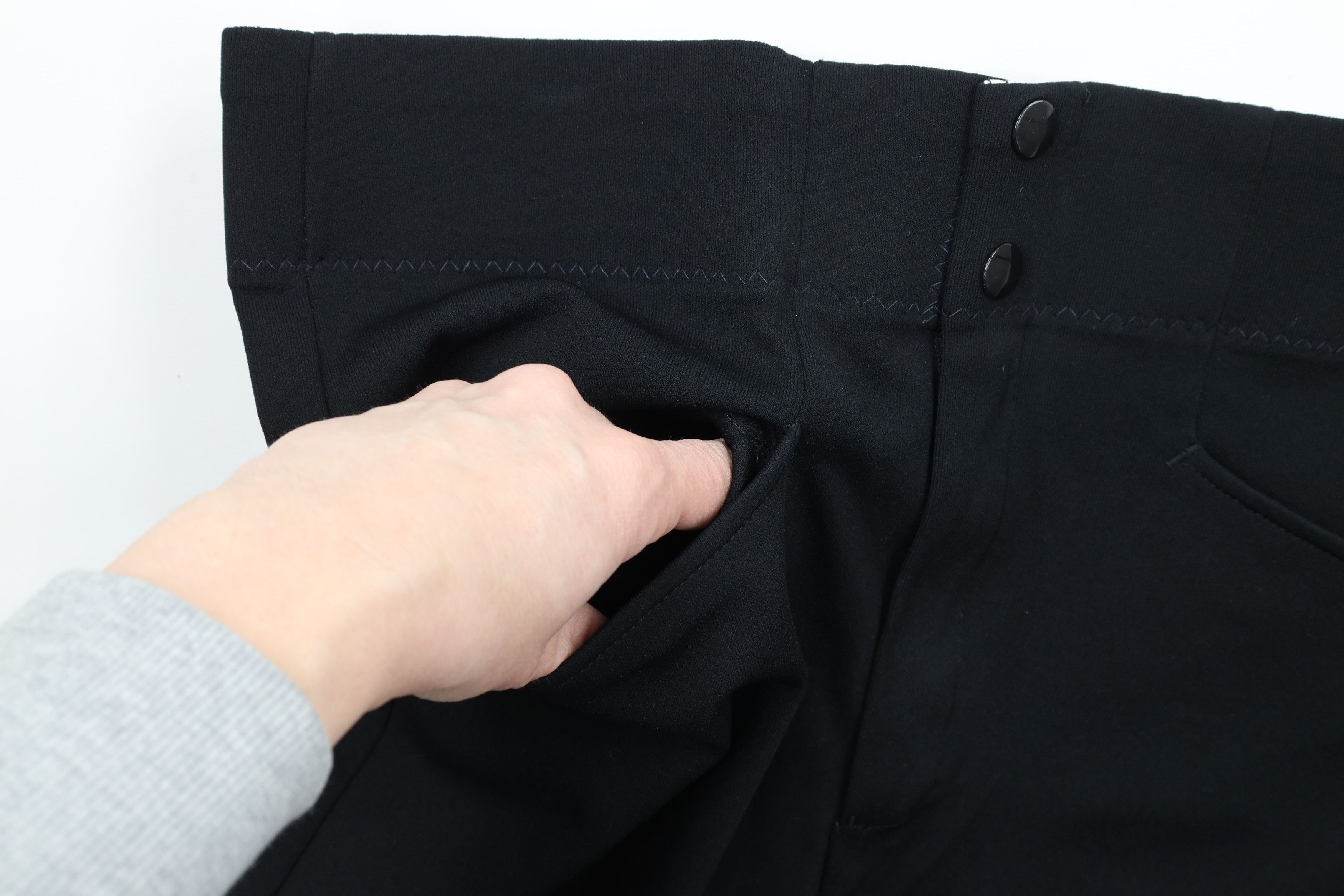 Vintage Vintage 70s 80s Bike Above Knee Coach Coaches Shorts Black Size US 32 / EU 48 - 12 Thumbnail