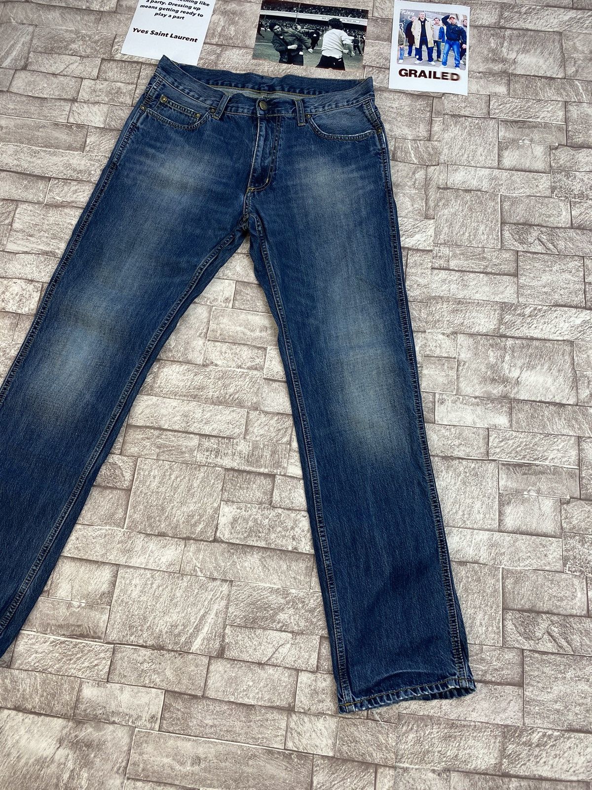 Carhartt Wip × Japanese Brand Vintage Carhartt by Y2K style Jeans Pants Size US 32 / EU 48 - 14 Thumbnail