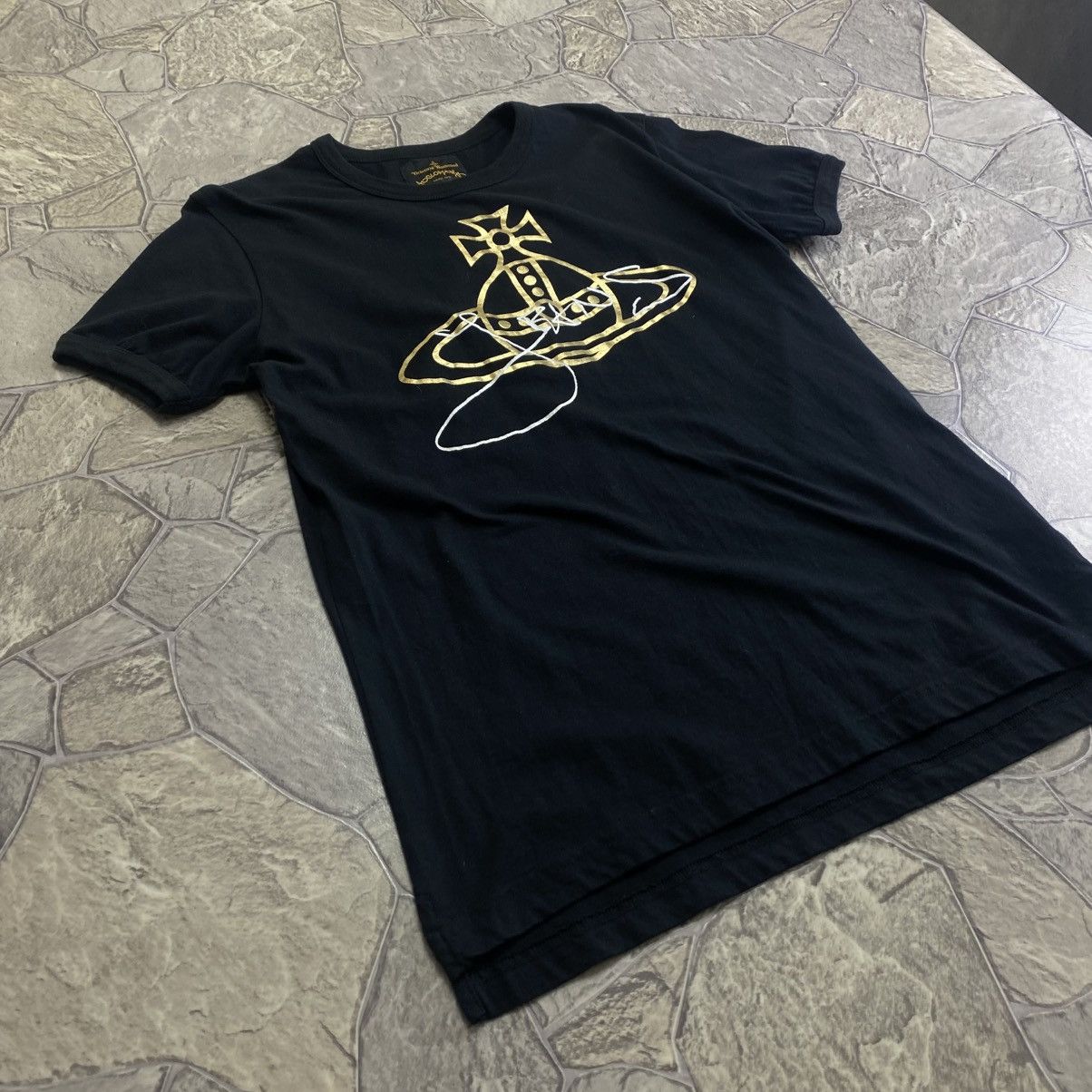 Vivienne Westwood Vivienne Westwood Big Logo T shirt Size US L / EU 52-54 / 3 - 3 Thumbnail