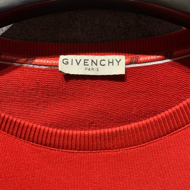 Givenchy Givenchy Red chest logo hoodie 2506-Nextarrow Size US XL / EU 56 / 4 - 5 Thumbnail