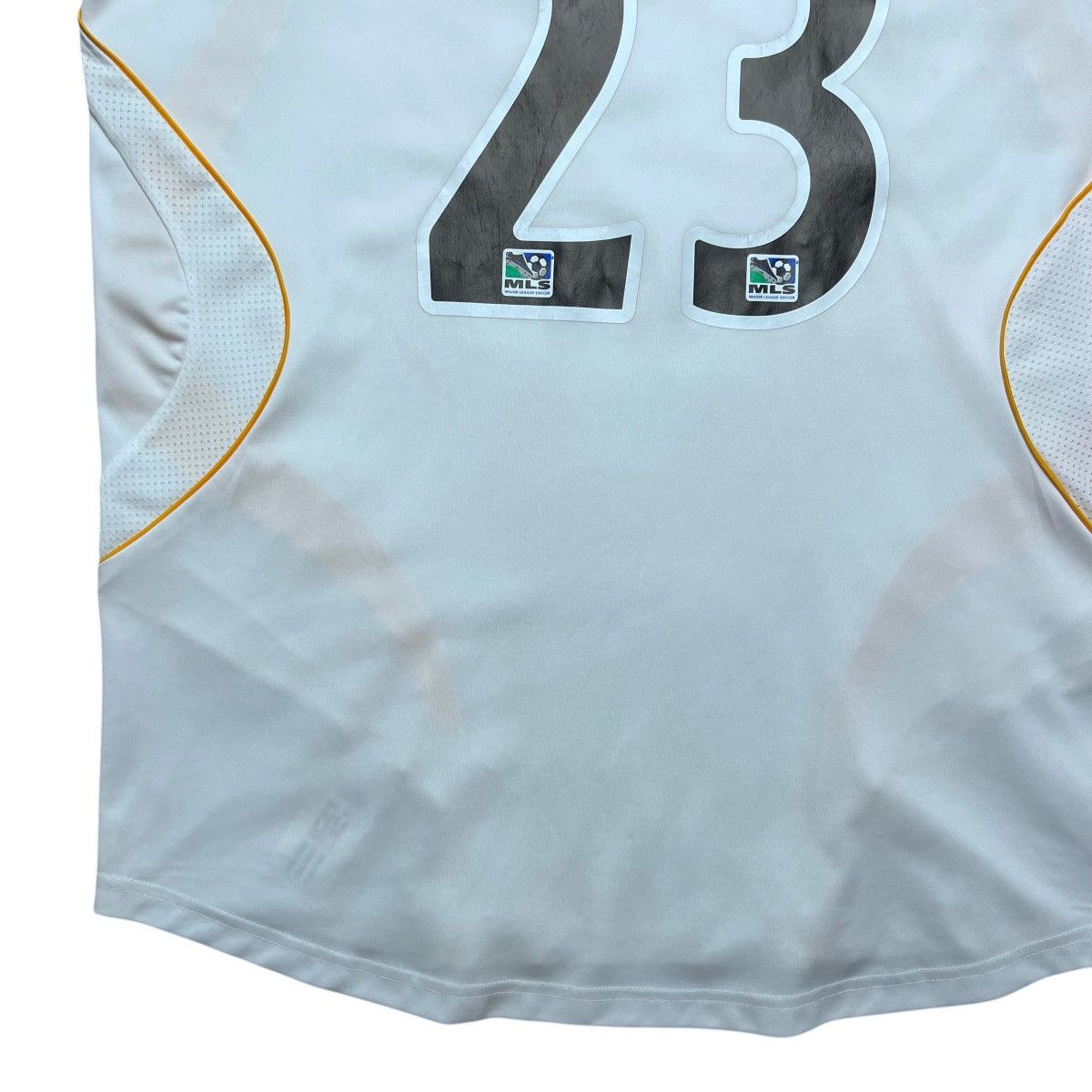 Adidas 2007 LA Galaxy David Beckham Adidas Soccer Football Jersey Size US L / EU 52-54 / 3 - 16 Thumbnail