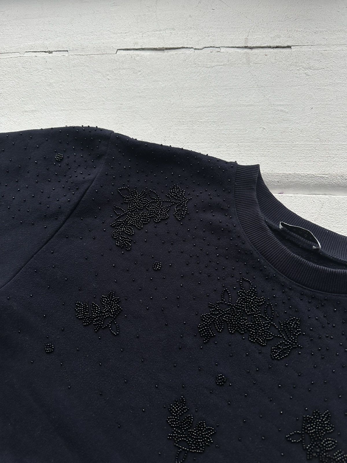 Sandro 🚨Sandro Luxury BIG LOGO VINTAGE BLUE SWEATSHIRT Size XS / US 0-2 / IT 36-38 - 4 Thumbnail