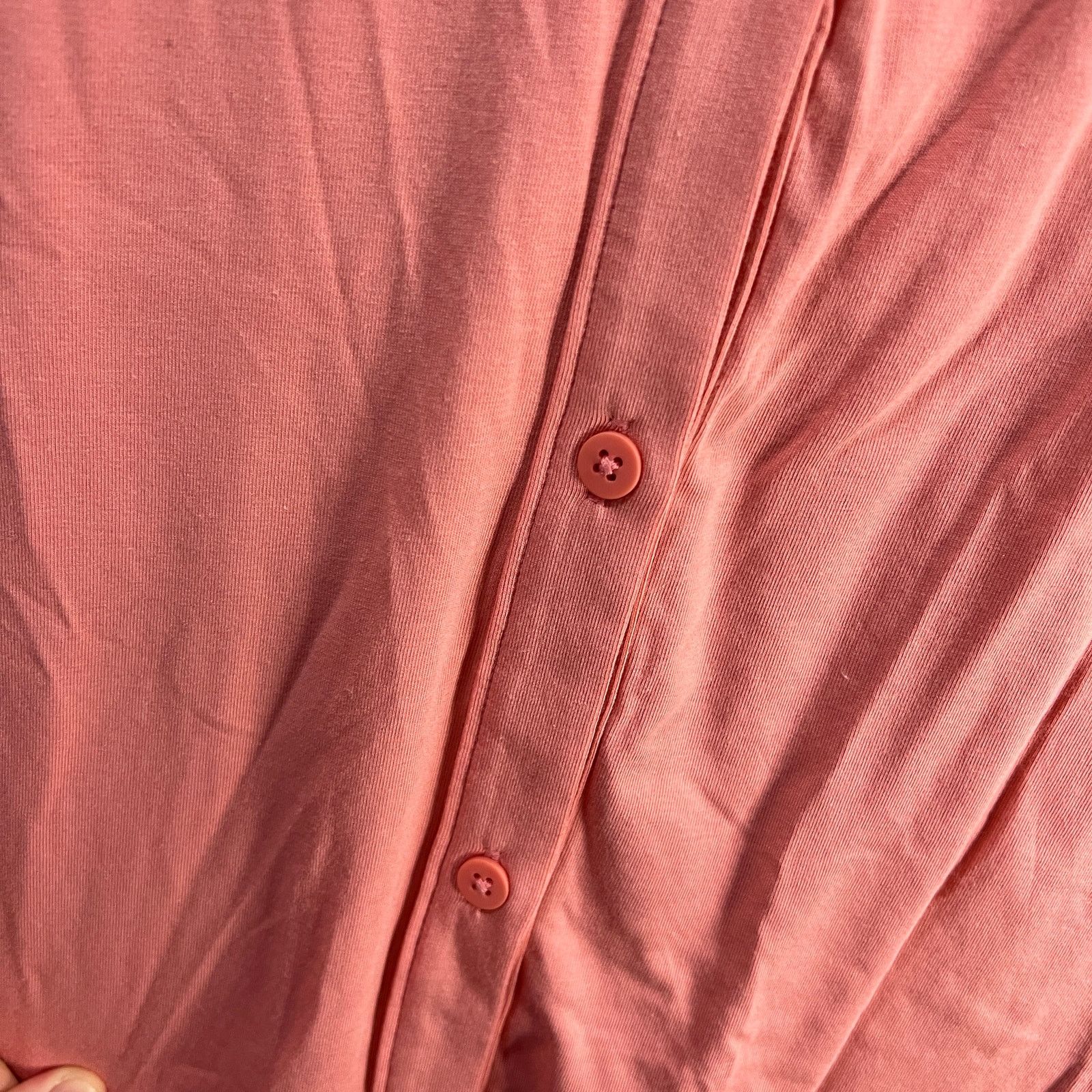 Other AnyBody Cozy Knit Button Front Lone Cardigan Rose Size Small Size S / US 4 / IT 40 - 10 Thumbnail