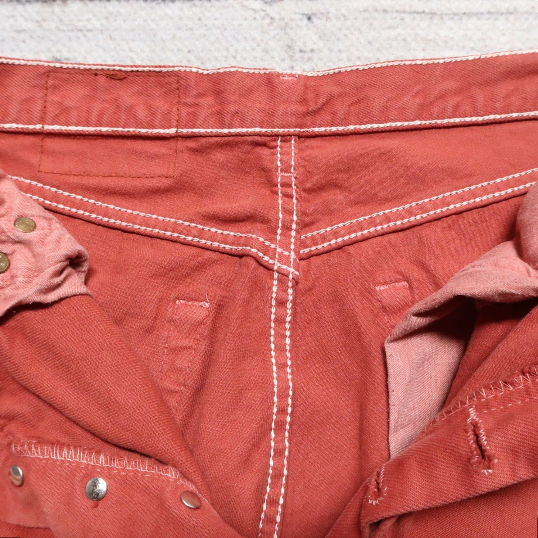 Levi's Vintage Levis 501 Denim Jeans Shirt? Size US 28 / EU 44 - 4 Thumbnail
