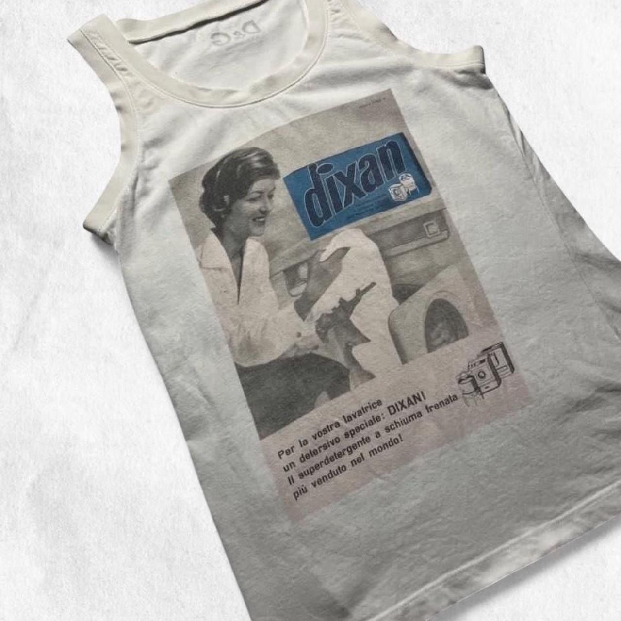 Dolce & Gabbana D&G Dixan Laundry Detergent 1990s graphic tank top Size S / US 4 / IT 40 - 3 Thumbnail