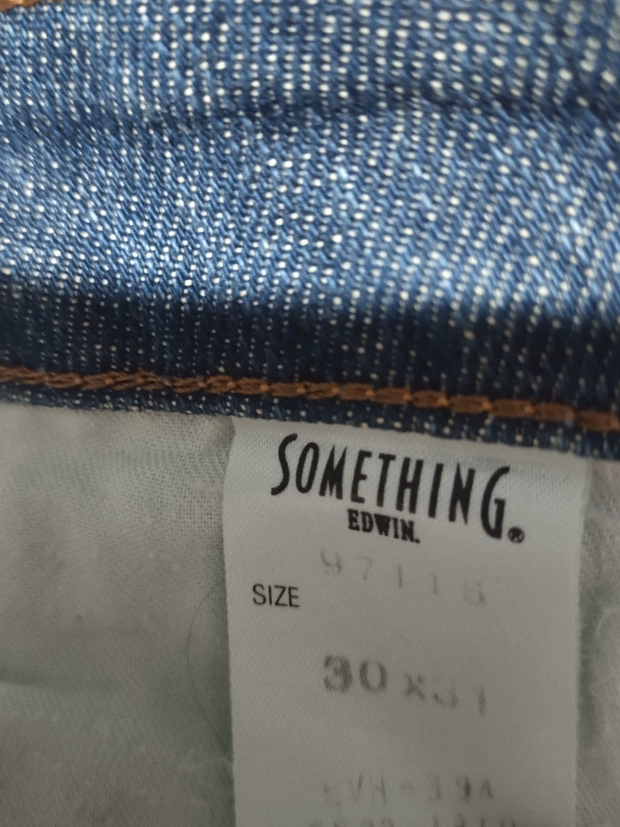 Edwin × Japanese Brand × Vintage Jeans Edwin Something Sz 30" Size 30" / US 8 / IT 44 - 12 Thumbnail