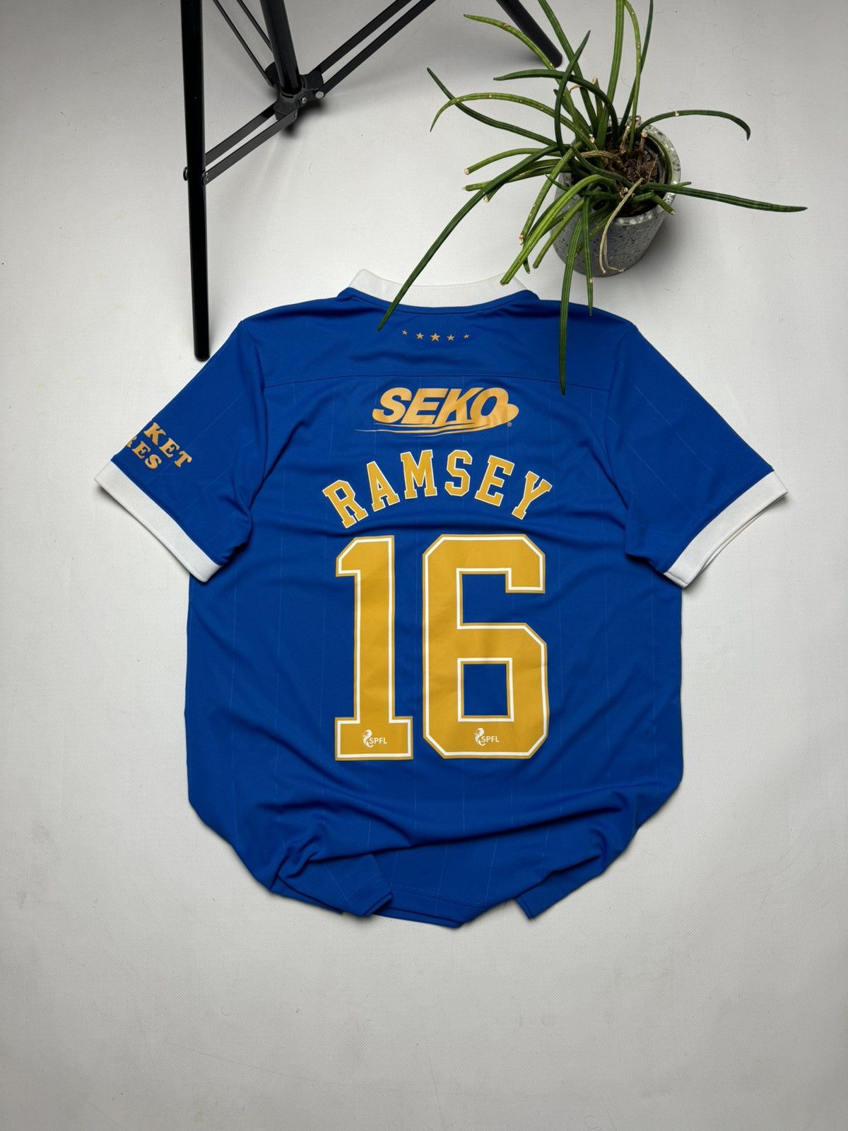 Castore Rare vintage Castore Rangers jersey #16 Ramsey y2k Size US M / EU 48-50 / 2 - 1 Thumbnail