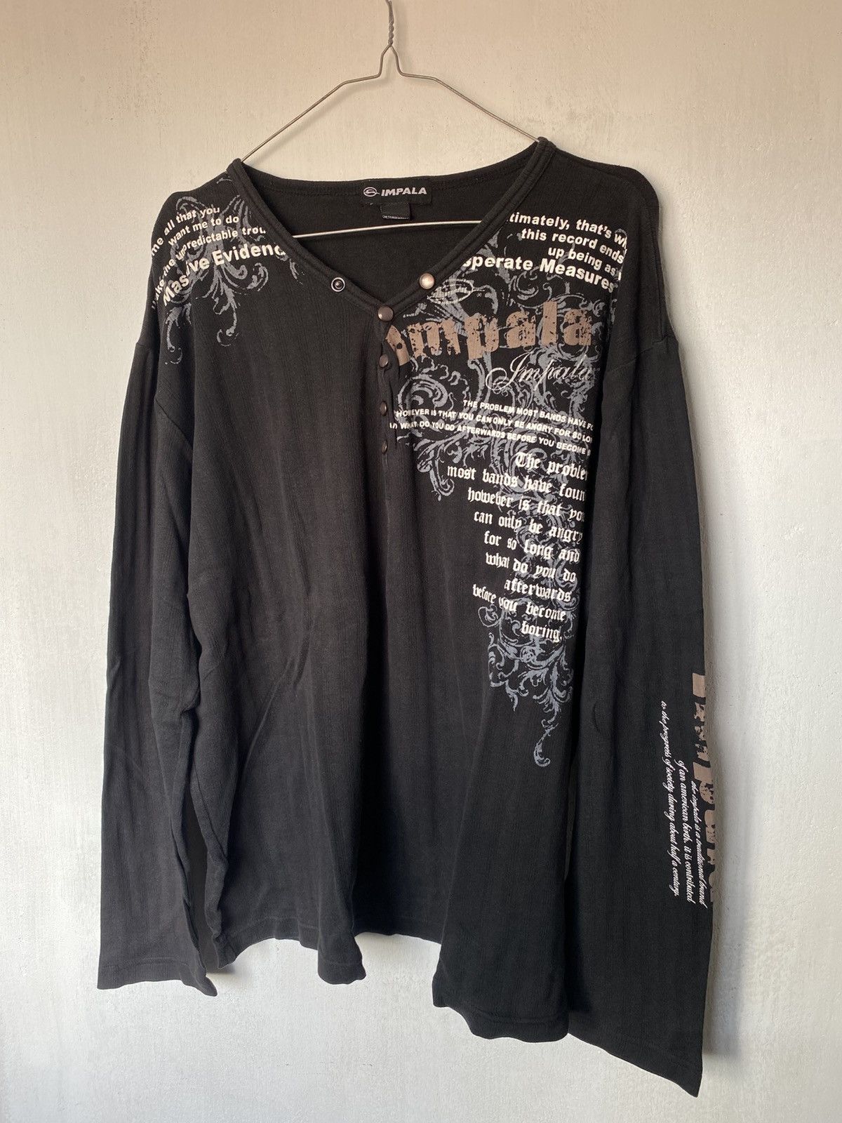 Hysteric Glamour × If Six Was Nine × Japanese Brand Impala Poem Longsleeve Size US XL / EU 56 / 4 - 2 Thumbnail