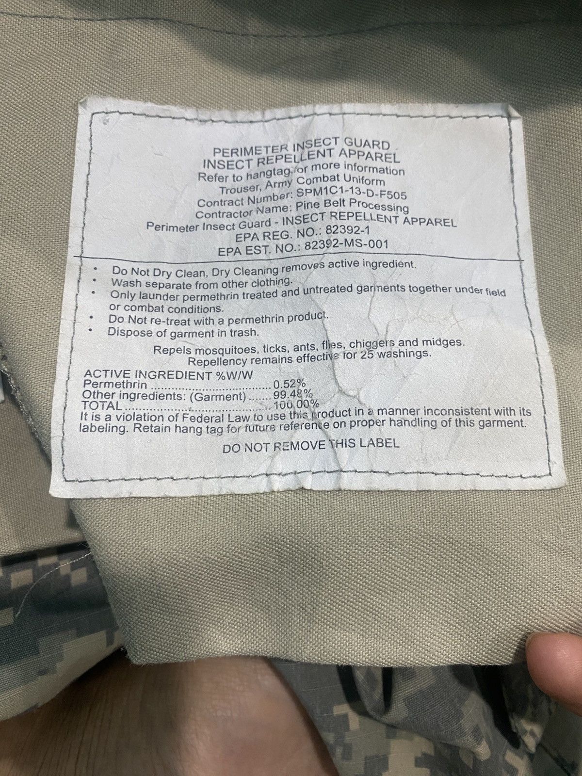 Alpha Industries Us Army Issue 2013 Combat Camouflage 8 Pocket Usa Pant Size US 31 - 12 Thumbnail