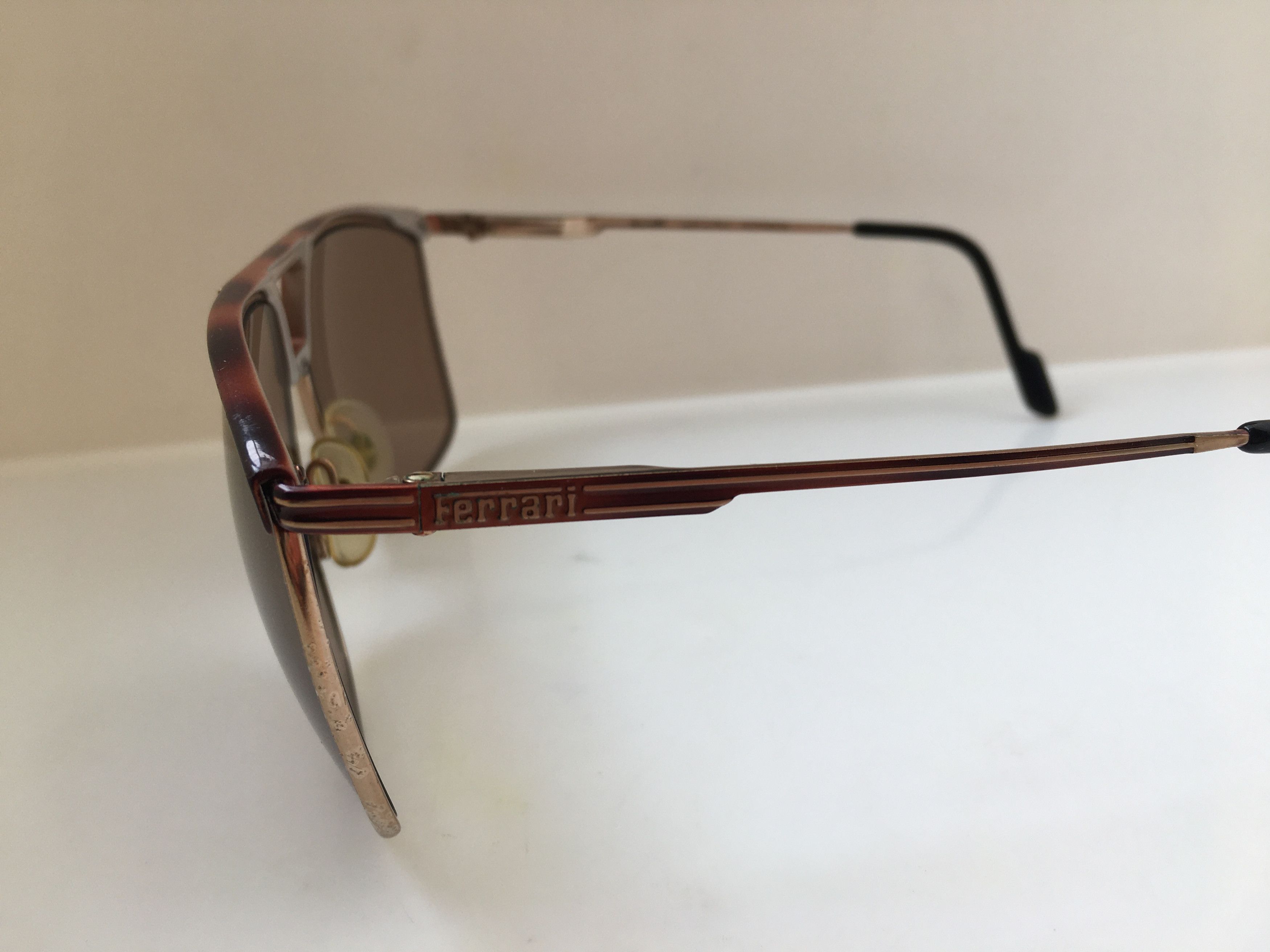 Ferrari Vintage Ferrari F35 Alutanium Sunglasses Frame Italy Size ONE SIZE - 4 Thumbnail