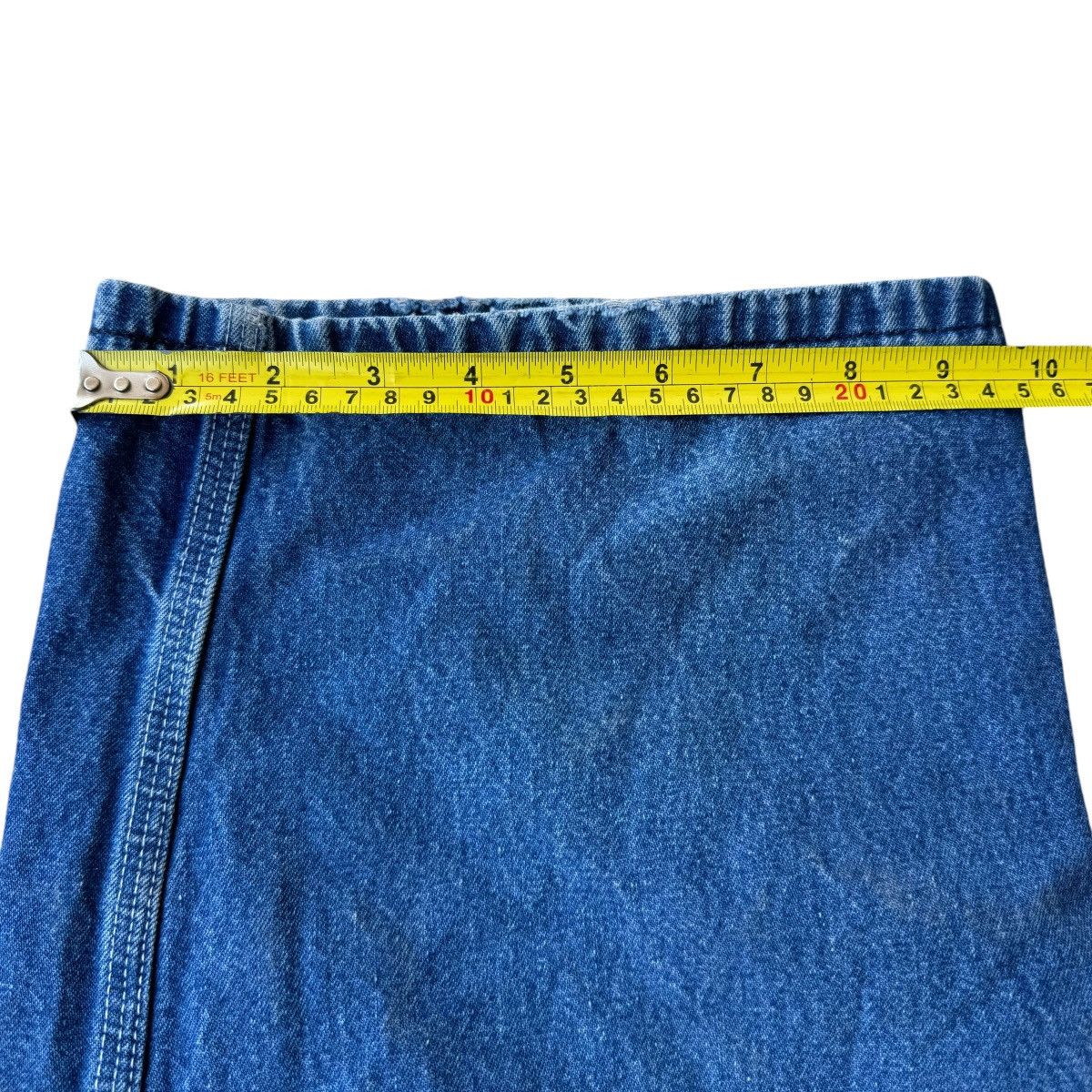 Carhartt Purple straps! Carhartt Washed Blue Denim Overalls 90s Jeans Size US 38 / EU 54 - 10 Thumbnail