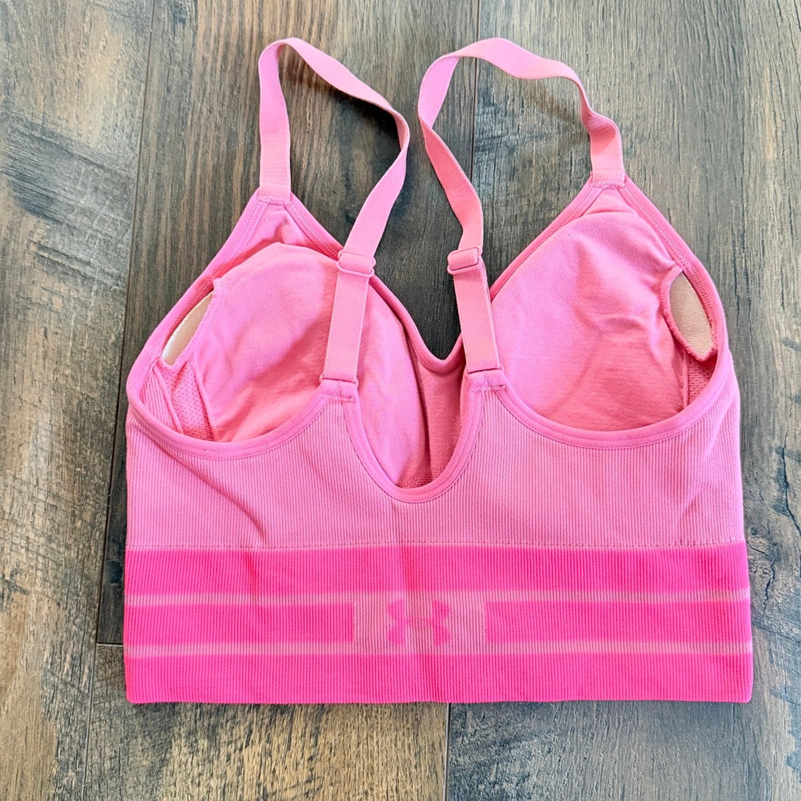 Under Armour Under Armour Seamless Compression Longline Sports Bra pink Size XXS / US 00 / IT 34 - 3 Thumbnail