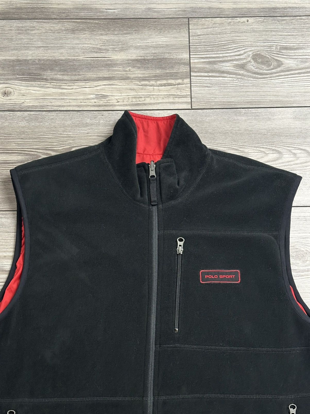 Polo Ralph Lauren Vintage Polo Sport Reversible Vest Size US L / EU 52-54 / 3 - 2 Thumbnail