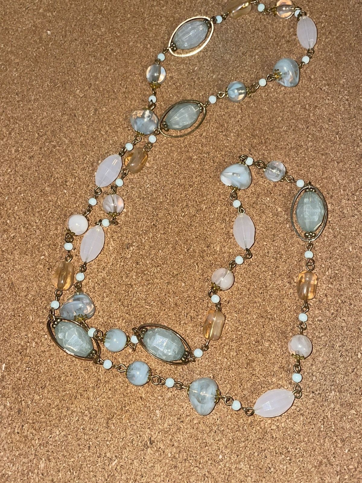 Free People Free People “Beach Glass” Vintage Necklace Set! Size ONE SIZE - 3 Thumbnail