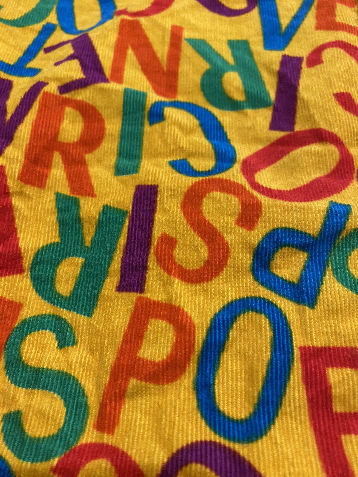 Designer × Enrico Coveri × Issey Miyake 1990s ENRICO COVERI velour corduroy fullprint Button up Size US M / EU 48-50 / 2 - 4 Thumbnail