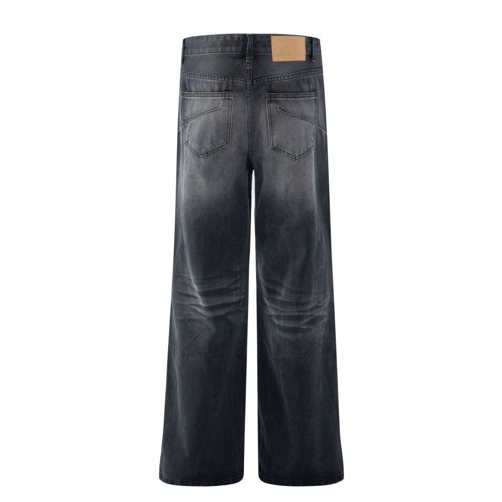 Vintage Men's Punk Washed Distressed American Retro Jeans Size US 32 / EU 48 - 2 Thumbnail