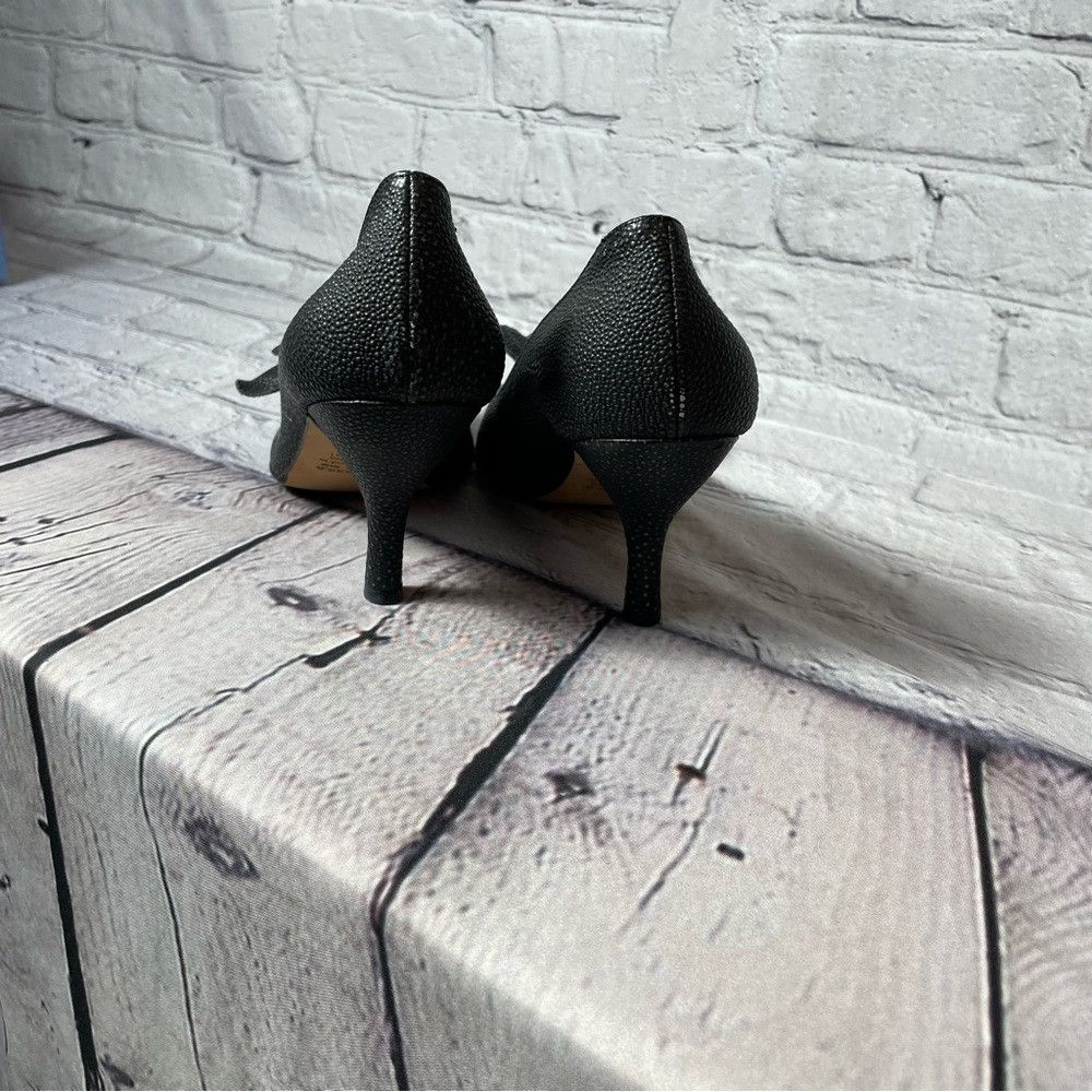 Other New Hollywould Grey Leather Detachable Flower Shoes Made In Size US 8 / IT 38 - 3 Thumbnail