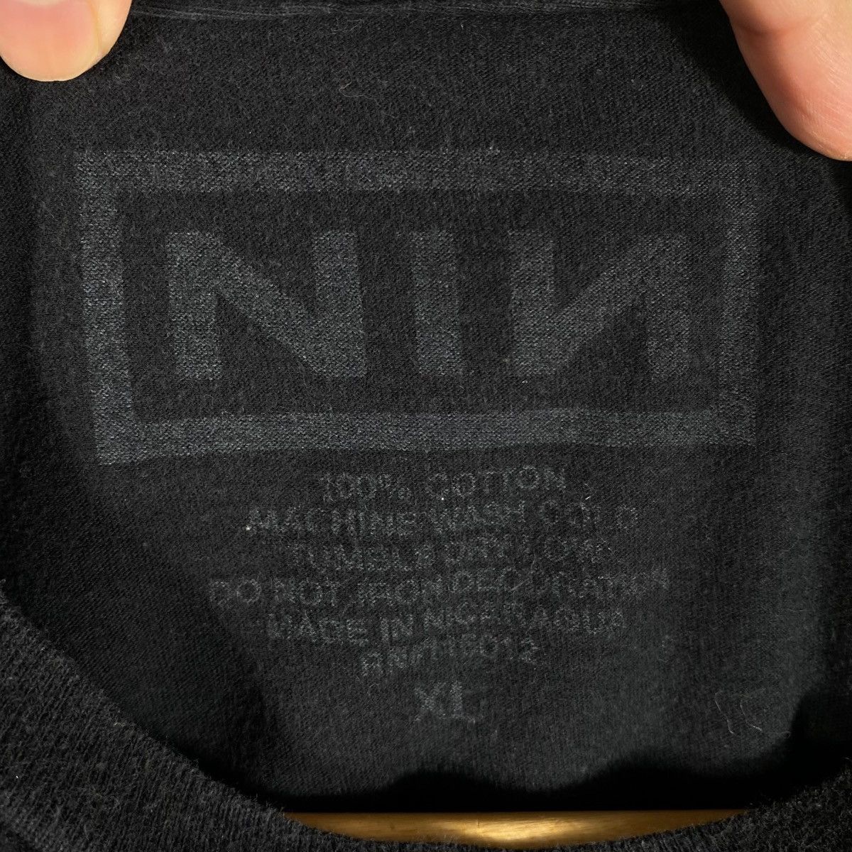 Band Tees NINE INCH NAIL Band Logo Tee Shirt Extra Large Size Size US XL / EU 56 / 4 - 6 Thumbnail