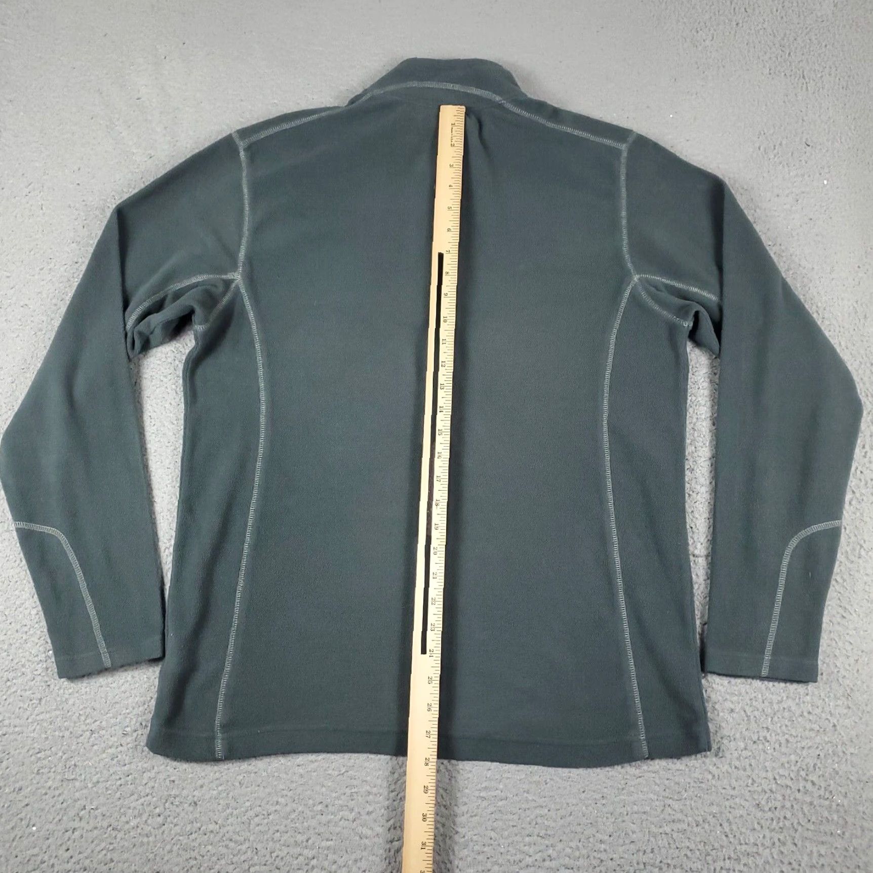 Vintage Columbia Gray Fleece Sweater 1/4 Zip Pullover Mens Medium Size US M / EU 48-50 / 2 - 6 Thumbnail