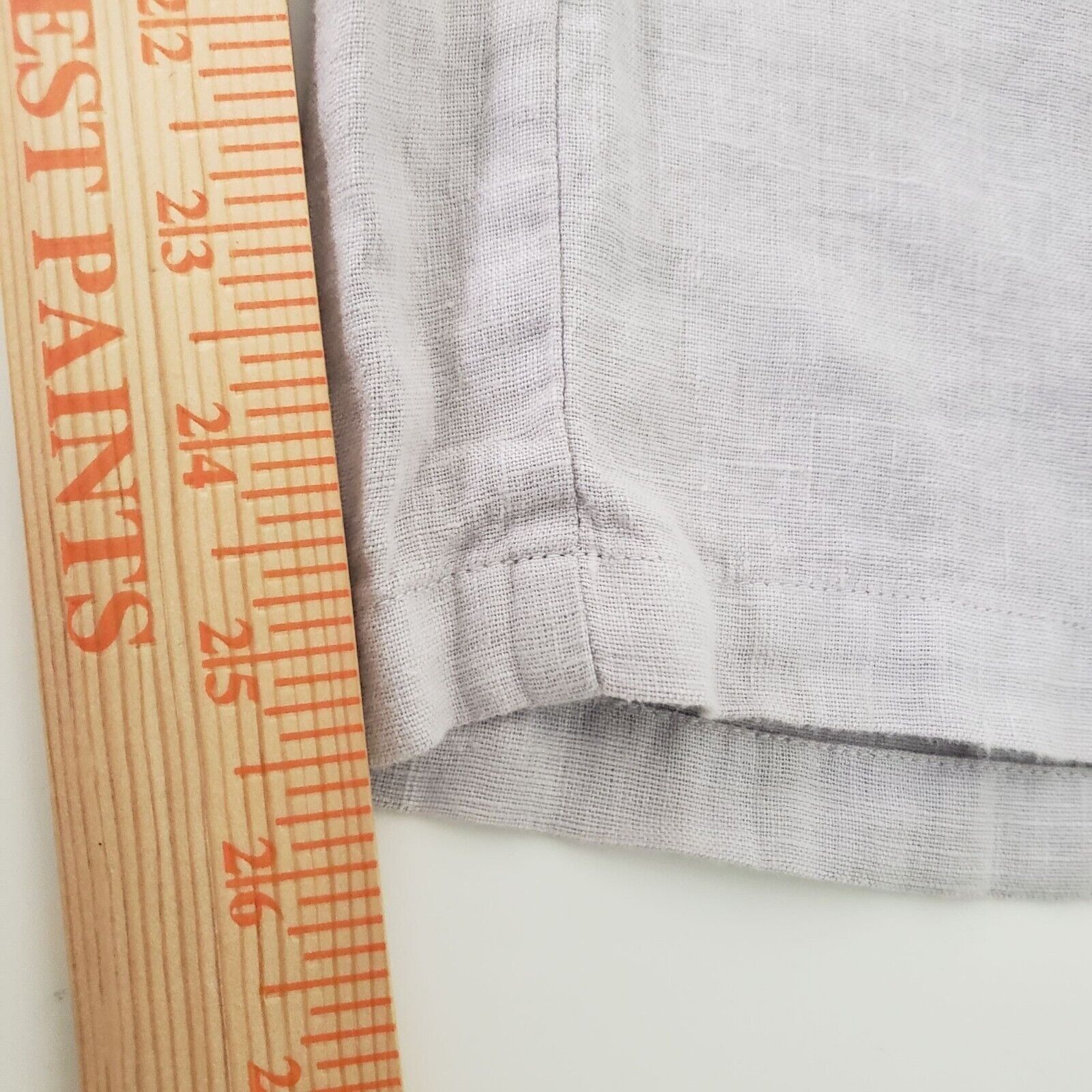 Designer Focus Casual Lite Linen Pants Womens Size Large Neutral Size 34" / US 12 / IT 48 - 15 Thumbnail