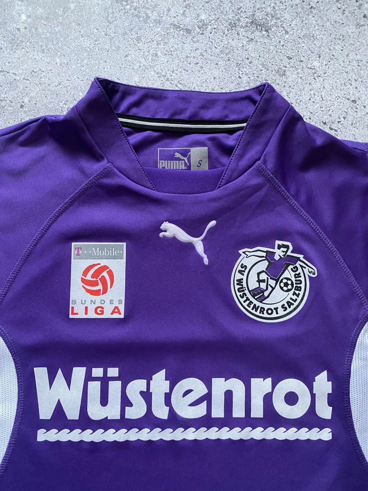 Puma × Vintage PUMA SV WÜSTENROT SALZBURG RED BULL SALZBURG 2000S FC SHIRT Size US S / EU 44-46 / 1 - 2 Thumbnail