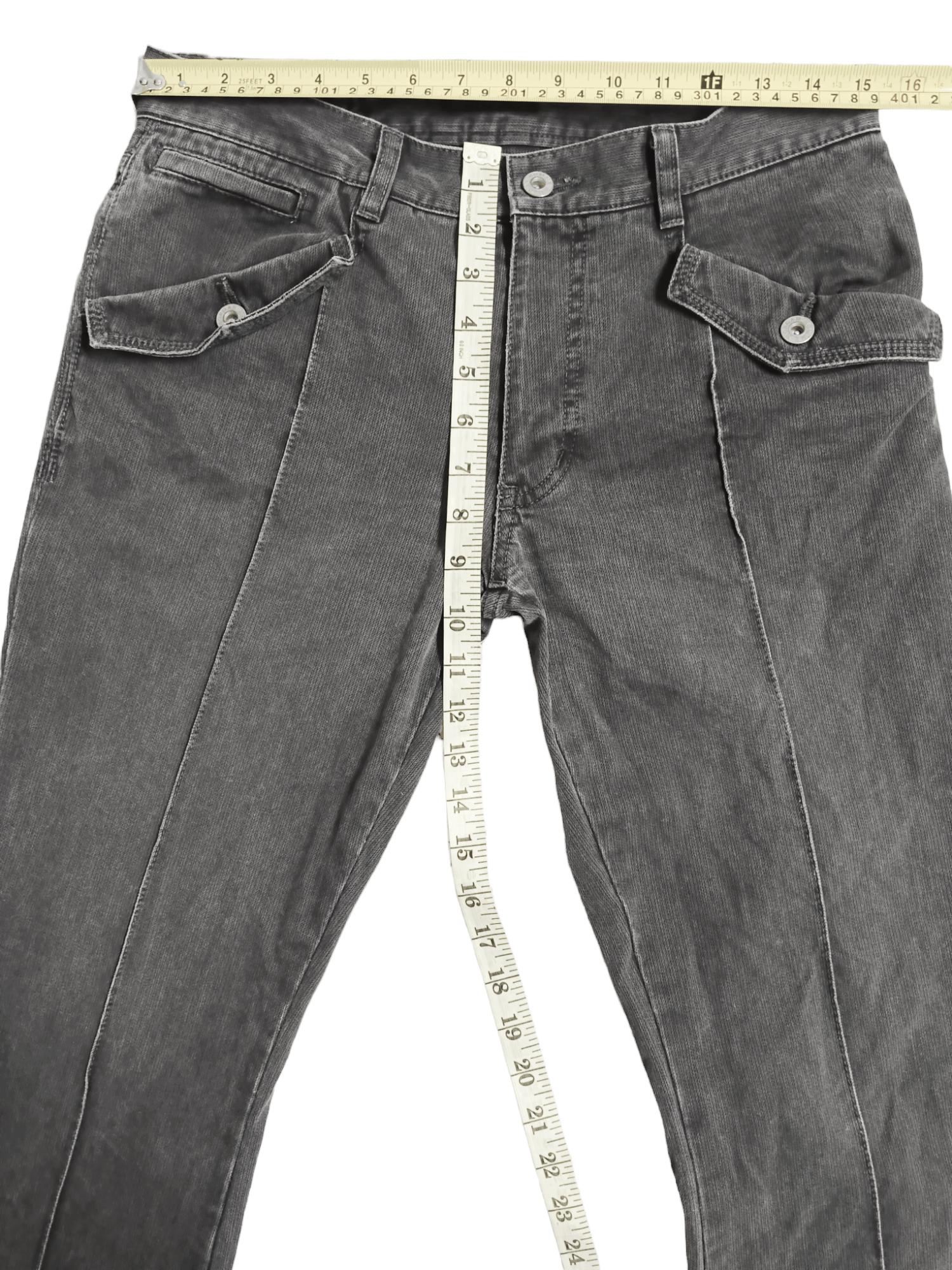 Morgan Homme Morgan Homme Super Flare Denim Size US 30 / EU 46 - 5 Thumbnail