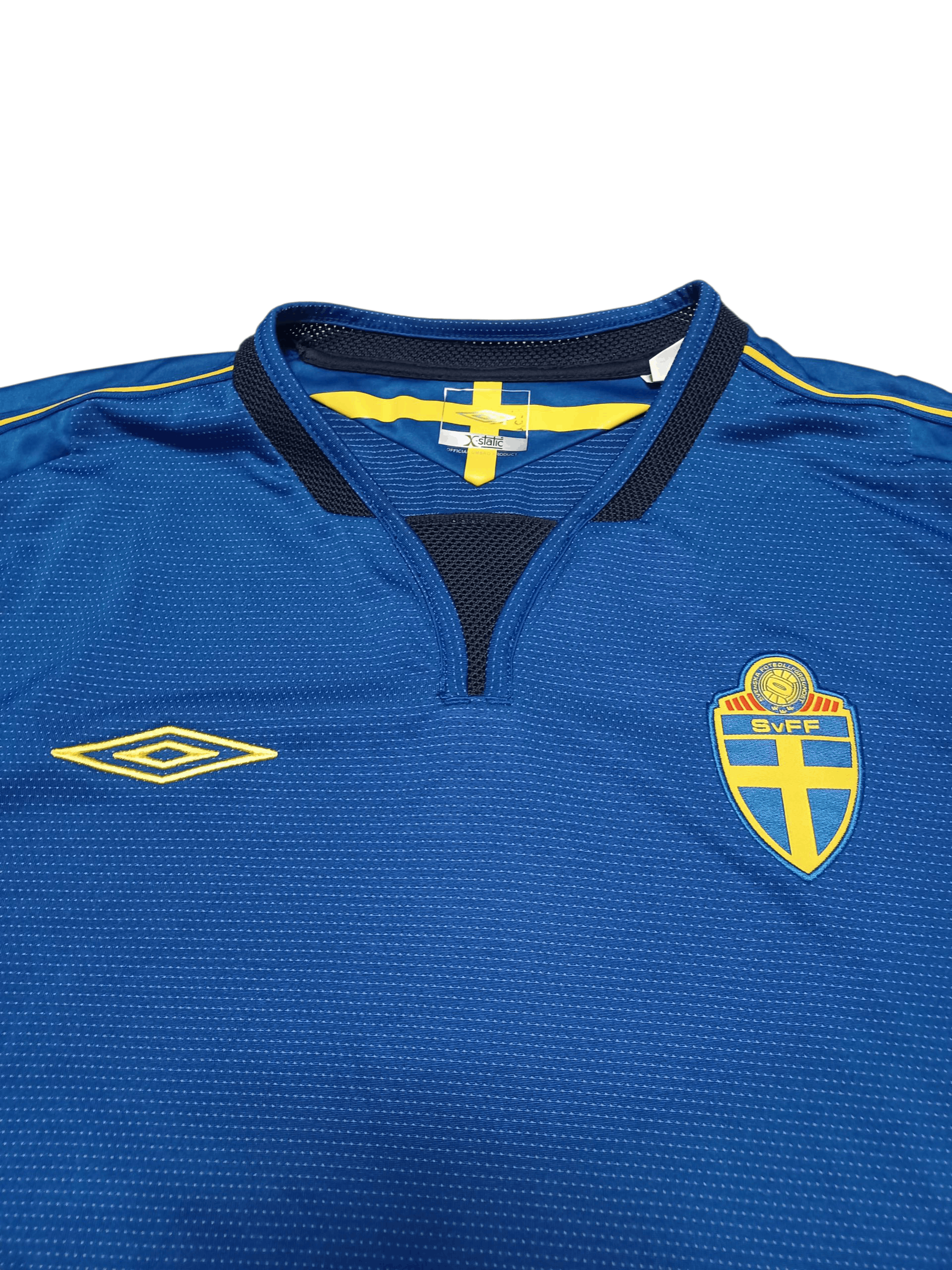 Umbro SWEDEN UMBRO 2005 VINTAGE SOCCER JERSEY FOOTBALL Size US XL / EU 56 / 4 - 2 Thumbnail