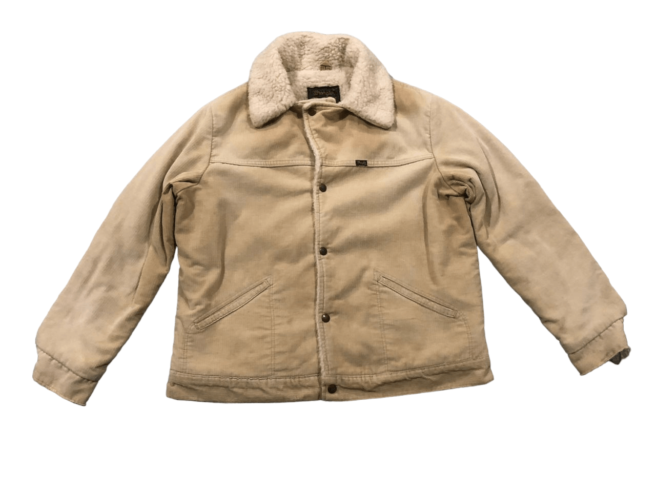 image of Vintage Wrangler Corduroy Sherpa Jacket, Men's (Size Medium)