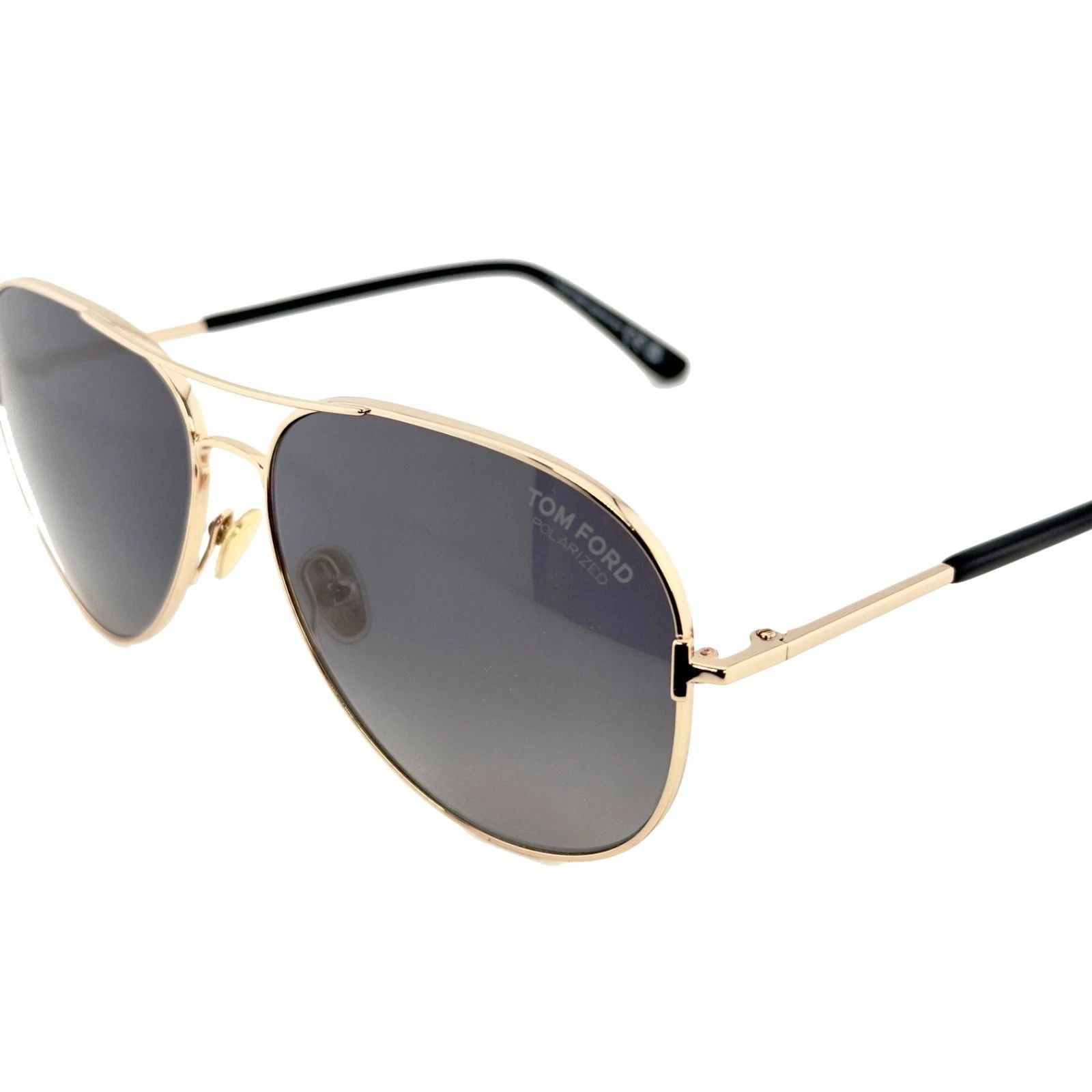 Tom Ford TOM FORD CLARK TF0823 28D Gold Pilot Sunglass 0823 FT0823 Size ONE SIZE - 6 Thumbnail
