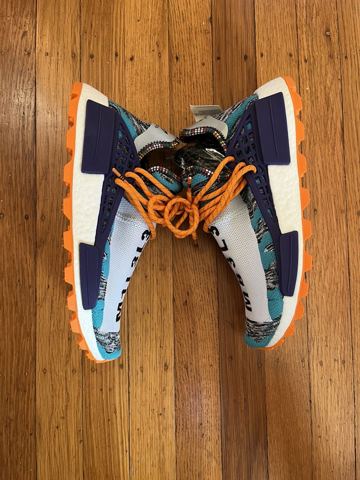 Adidas Pharrell x NMD human race trail ‘Solar Pack’ Size US 8 / EU 41 - 3 Thumbnail