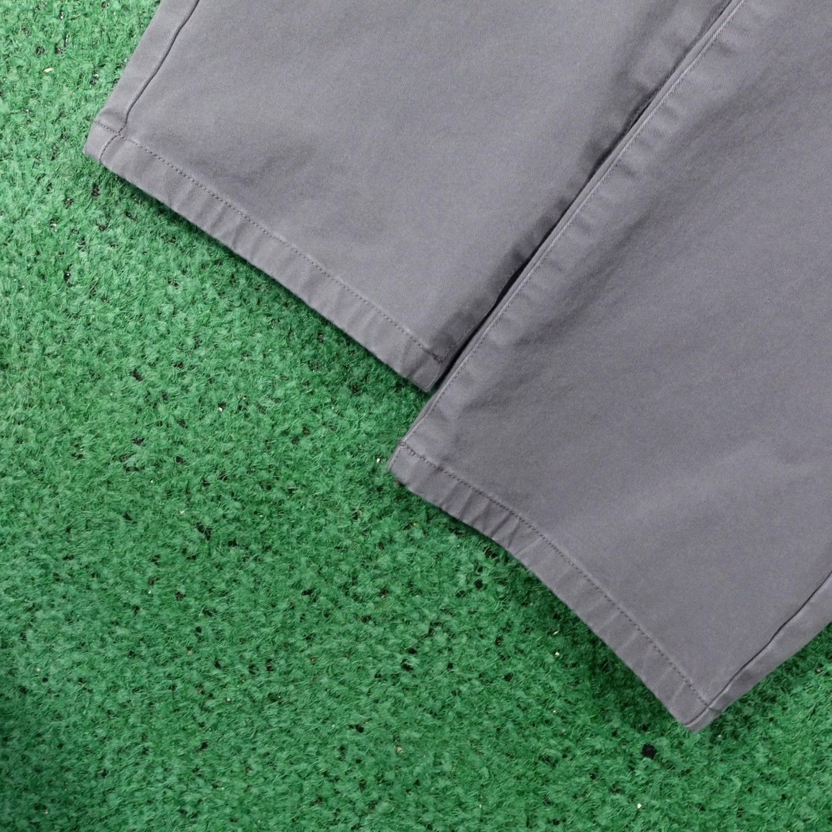 Bonobos Bonobos Pants Mens 34x32 Gray Slim Chino Stretch Cotton Spandex Flat Front Pocket Regular Size 33/32 Size US 33 - 4 Thumbnail