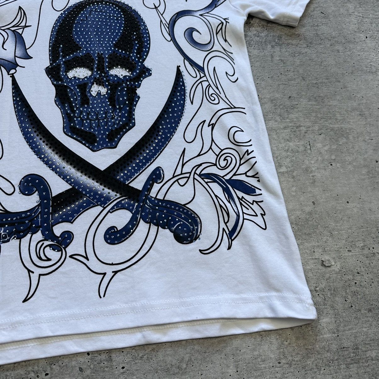 Other Ed Hardy Christian Audigier Y2K T-shirt White Women’s Size M Size M / US 6-8 / IT 42-44 - 4 Thumbnail