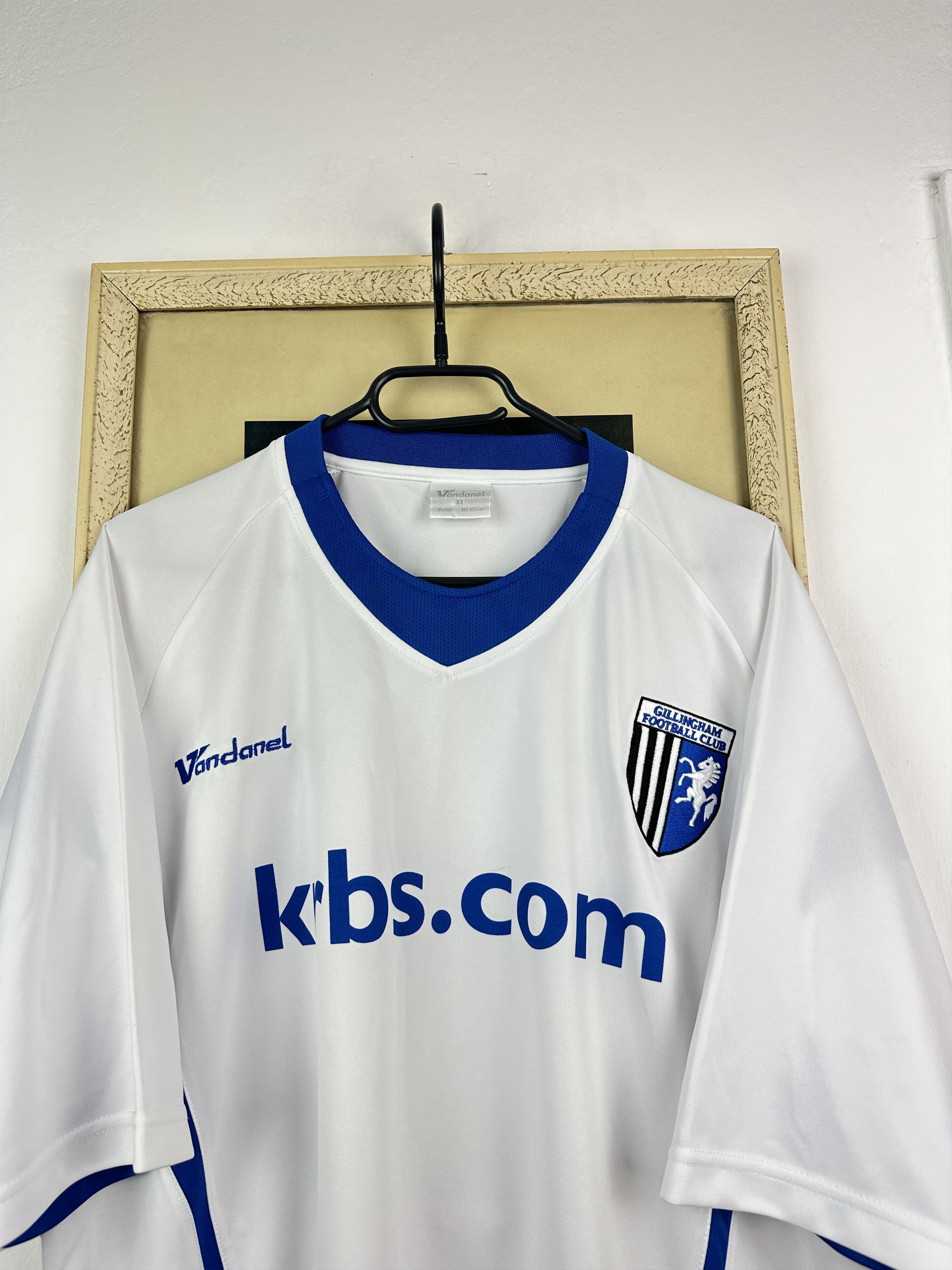 Other Gillingham Away football shirt 2008 Soccer Jersey Rare Size US XL / EU 56 / 4 - 2 Thumbnail