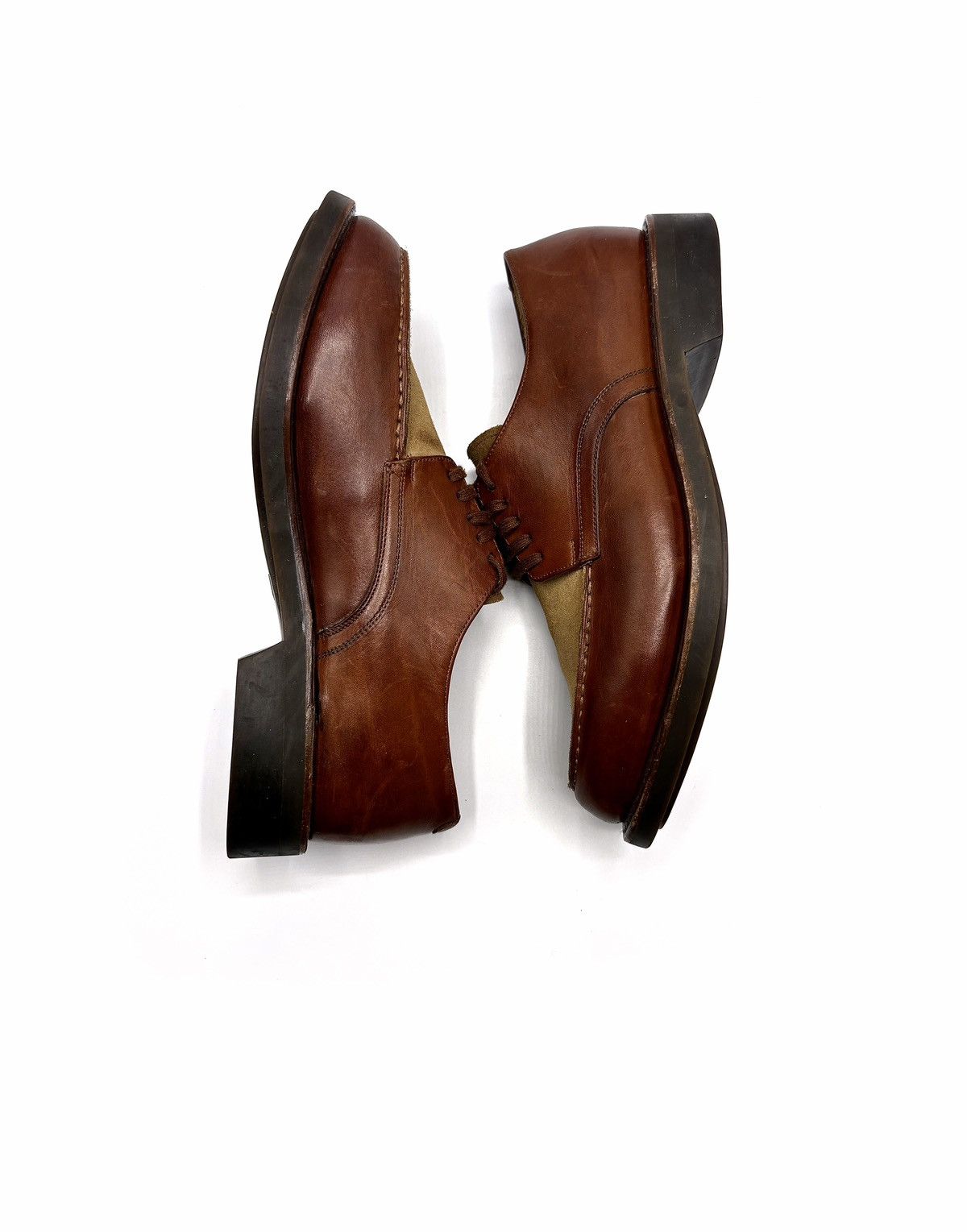 Polo Ralph Lauren Polo Ralph Lauren Two-Tone Split Toe Derby Shoes Size US 9.5 / EU 42-43 - 5 Thumbnail