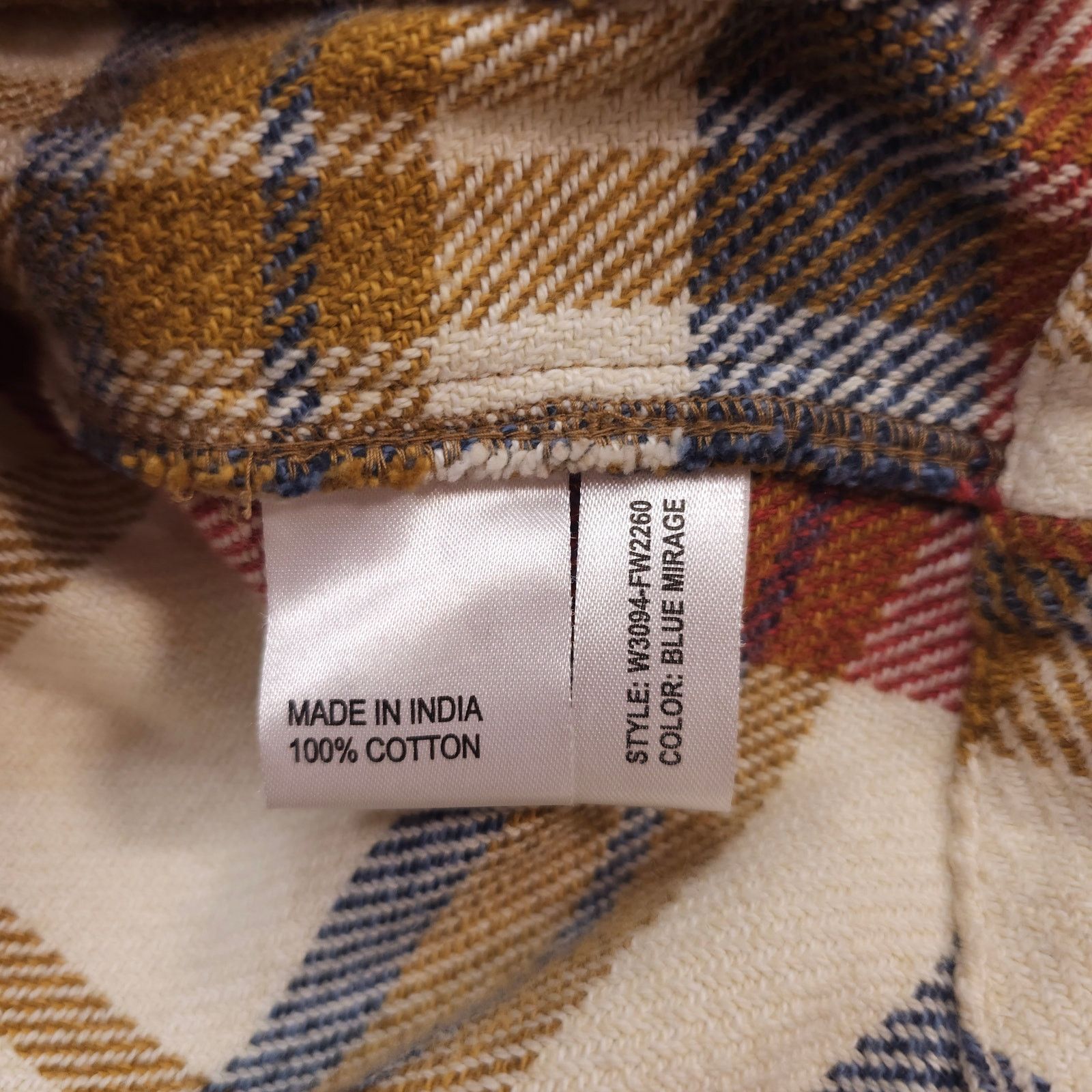 Overland Overland June Plaid Cotton Shirt Jacket Sz Medium Size M / US 6-8 / IT 42-44 - 7 Thumbnail