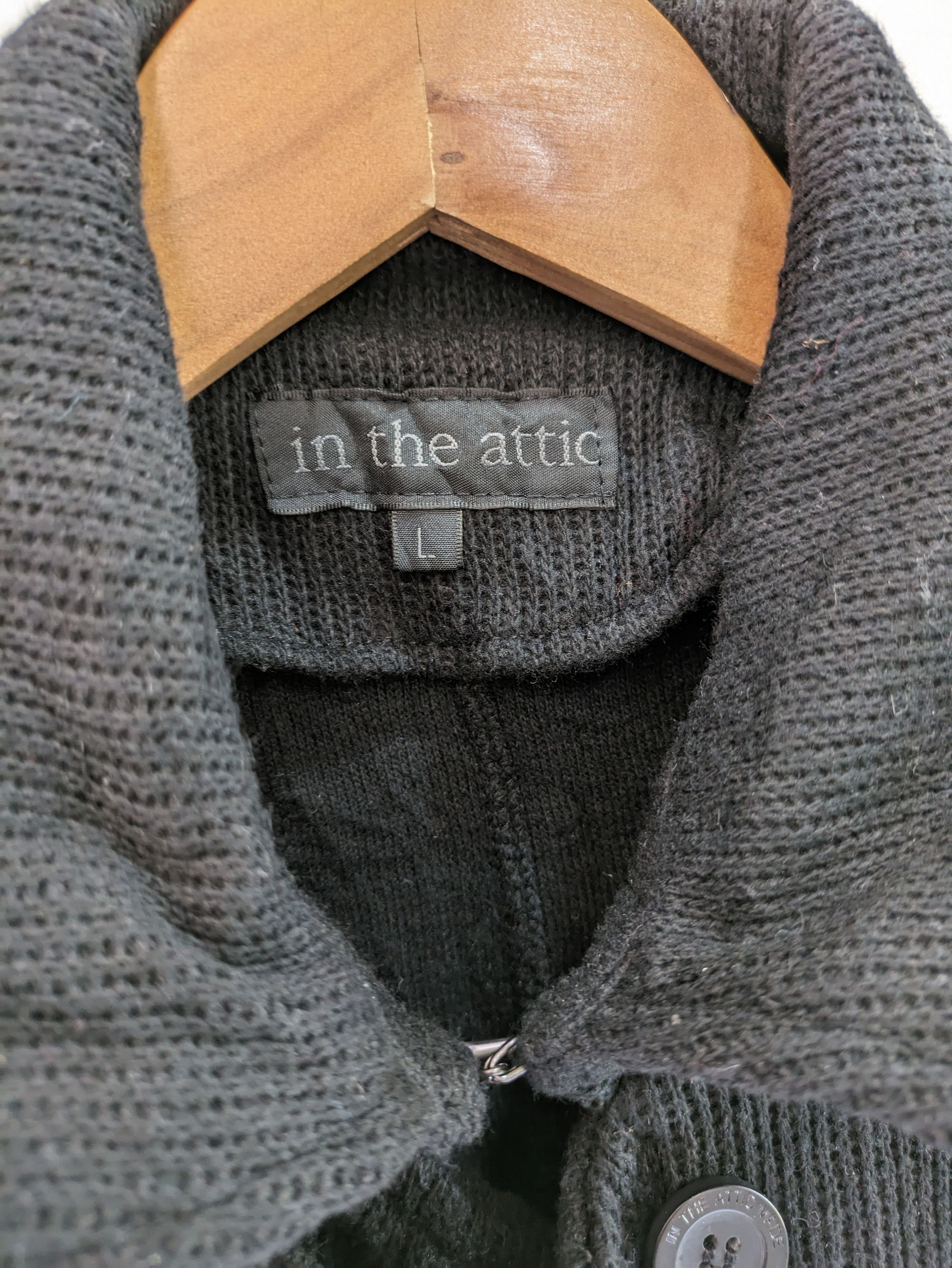 If Six Was Nine In The Attic Knitted Jacket LGB KMRii Size US L / EU 52-54 / 3 - 5 Thumbnail