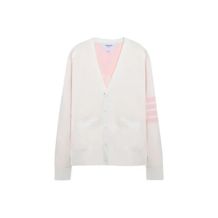 Thom Browne Thom Browne Striped Detail Cardigan for Women -2507 Size XS / US 0-2 / IT 36-38 - 7 Thumbnail
