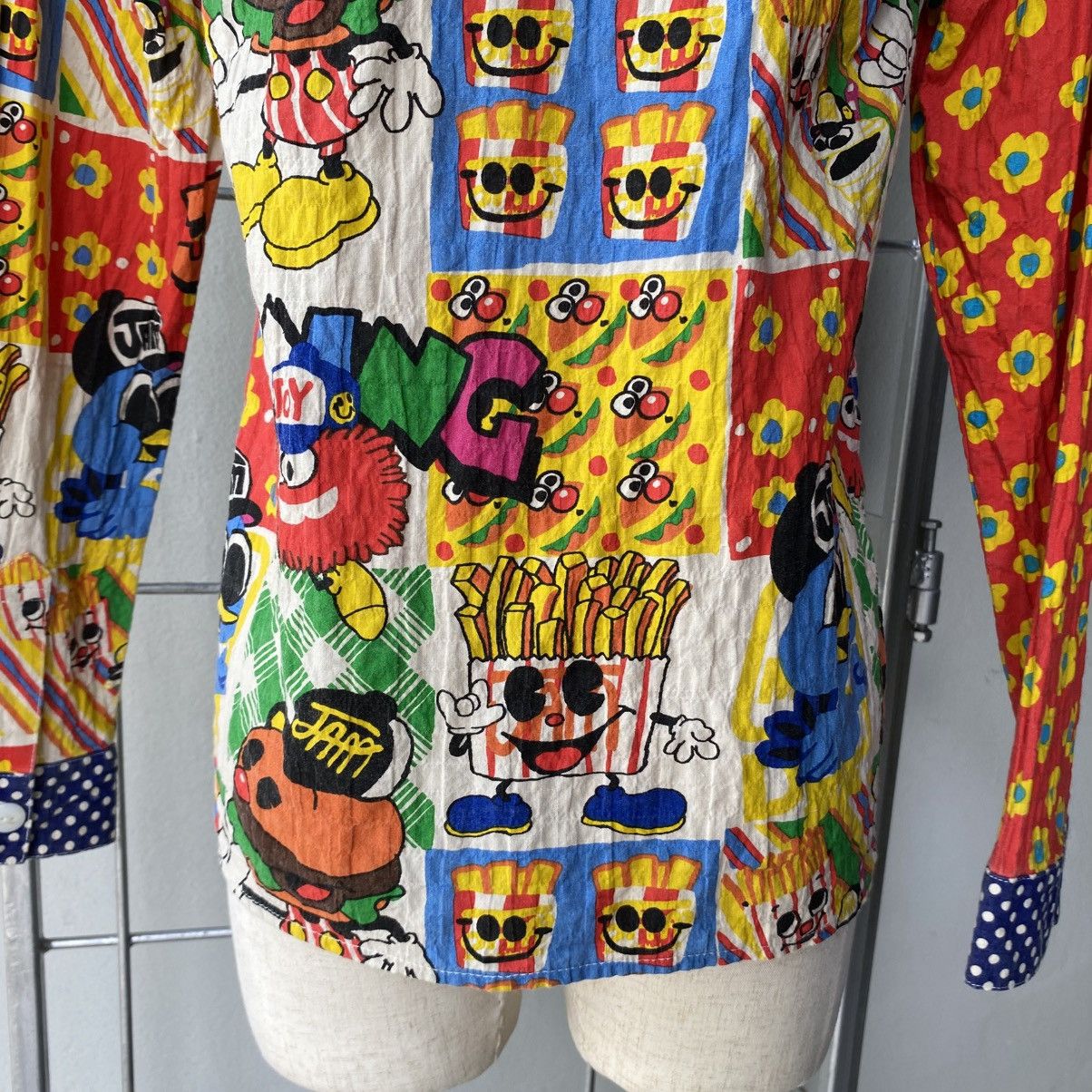 Japanese Brand Jam Colorful Cartoon Shirt Size M / US 6-8 / IT 42-44 - 24 Thumbnail