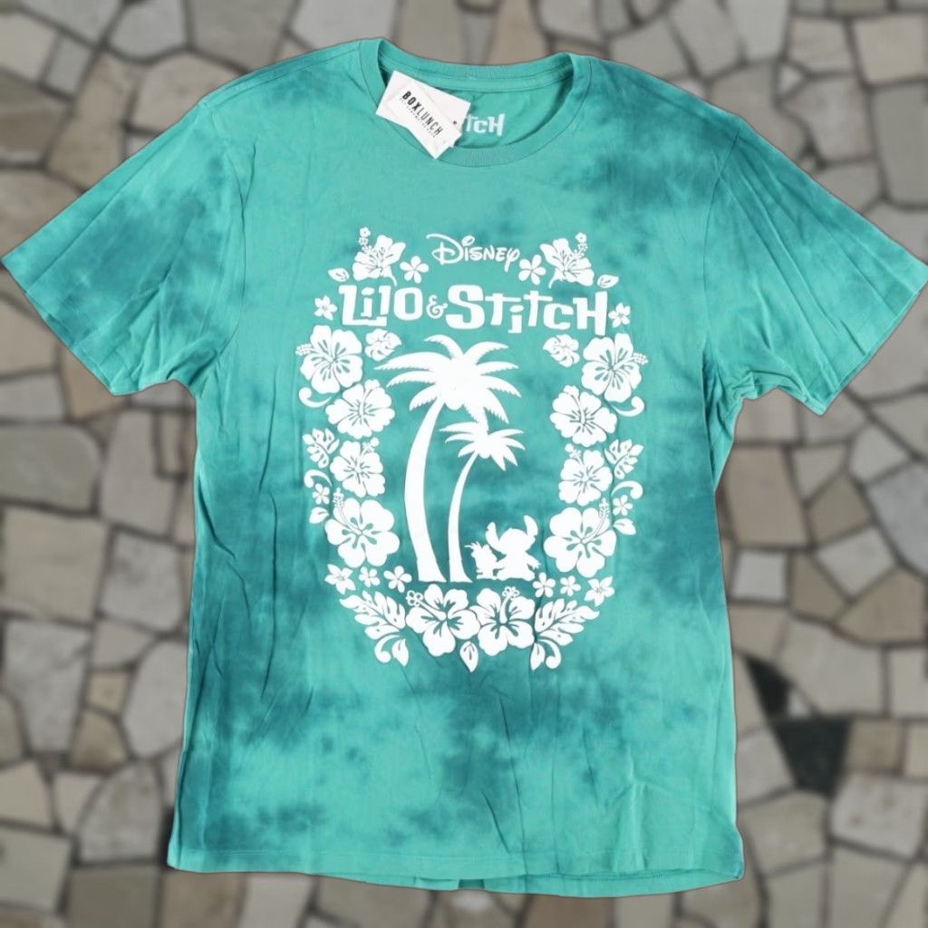 Disney Disney Lilo & Stitch Tie-Dye T-Shirt Green Women's XL Shirt Womens XL Green Lilo & Stitch Tie-Dye Shirt Disney 90s? Size XL / US 12-14 / IT 48-50 - 1 Thumbnail