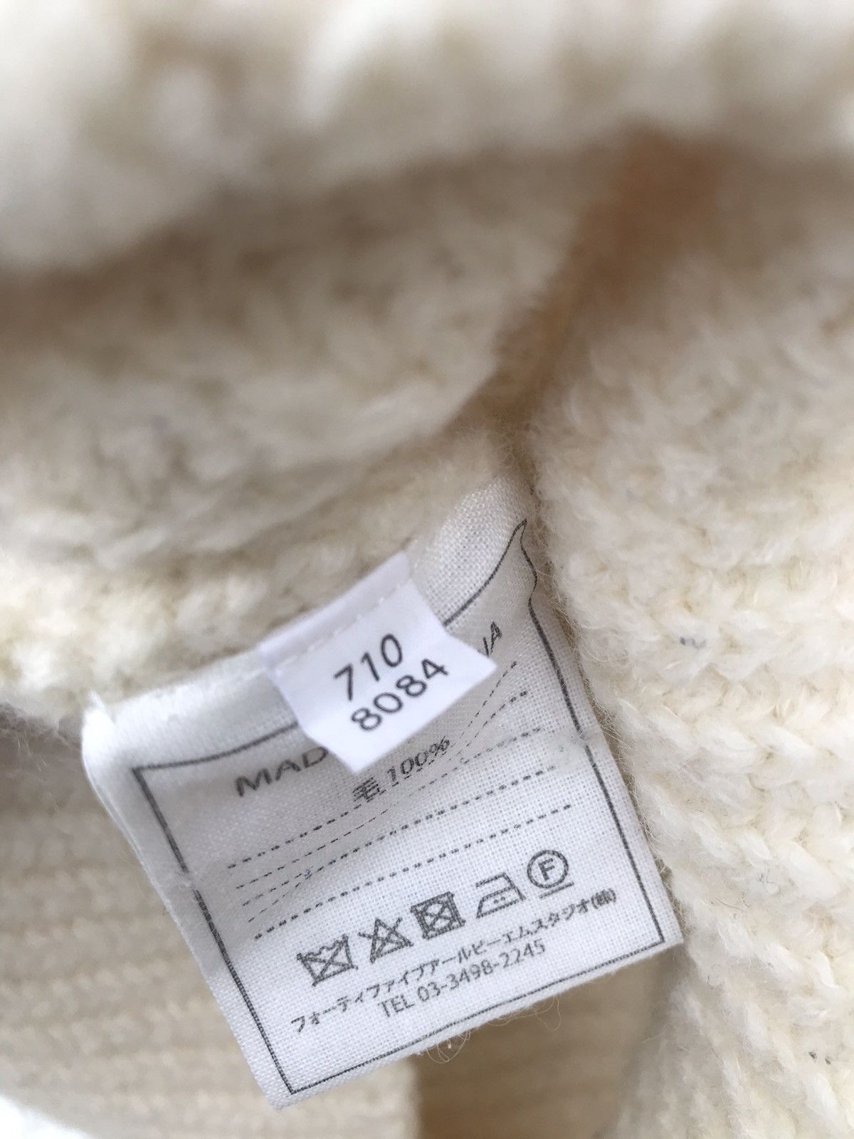 45rpm 45rpm Women Turtleneck Knitwear Wool Pullover Size M / US 6-8 / IT 42-44 - 8 Thumbnail