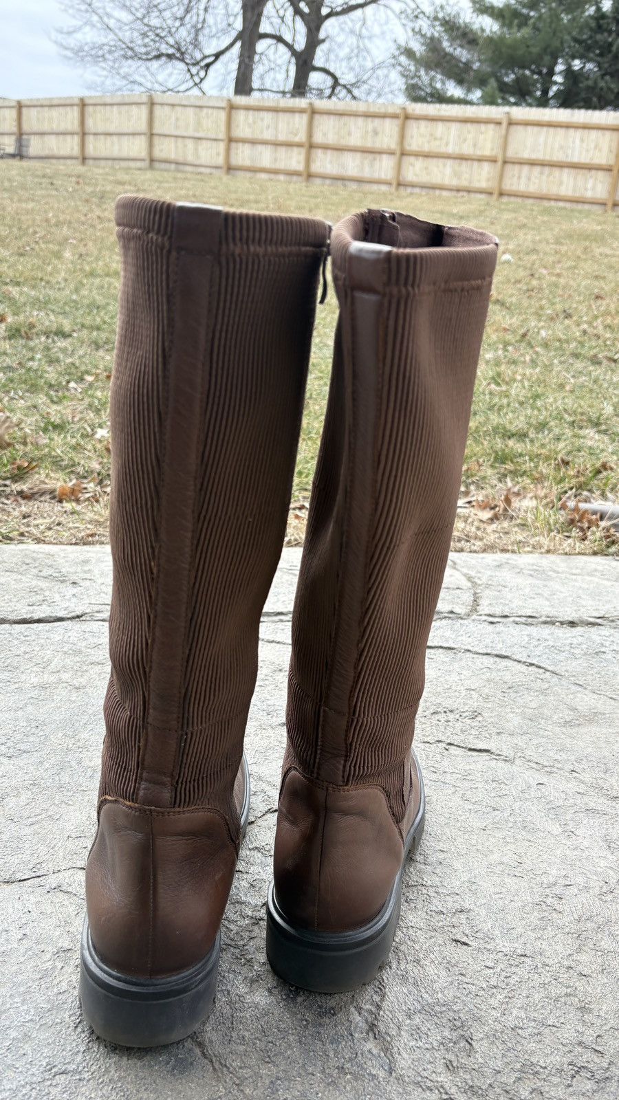 Other Brown Leather Boots Size US 8 / IT 38 - 2 Thumbnail