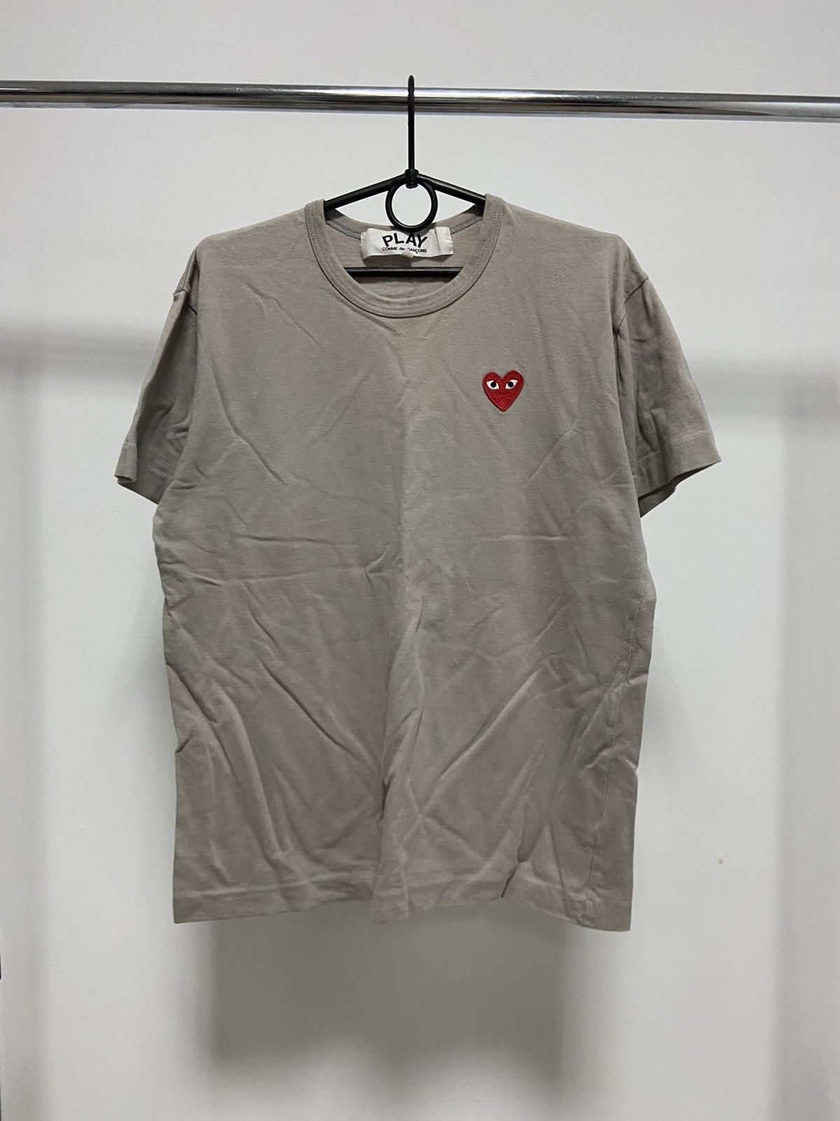 Comme des Garcons PLAY Play Come Des Garcons Vintage T Shirt Small Logo Heart Size US L / EU 52-54 / 3 - 1 Thumbnail