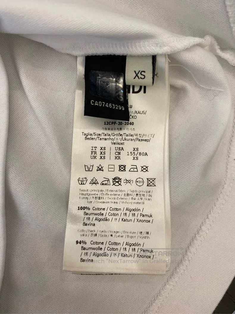 Fendi Fendi Pink Letter Short Sleeve Size XS / US 0-2 / IT 36-38 - 5 Thumbnail
