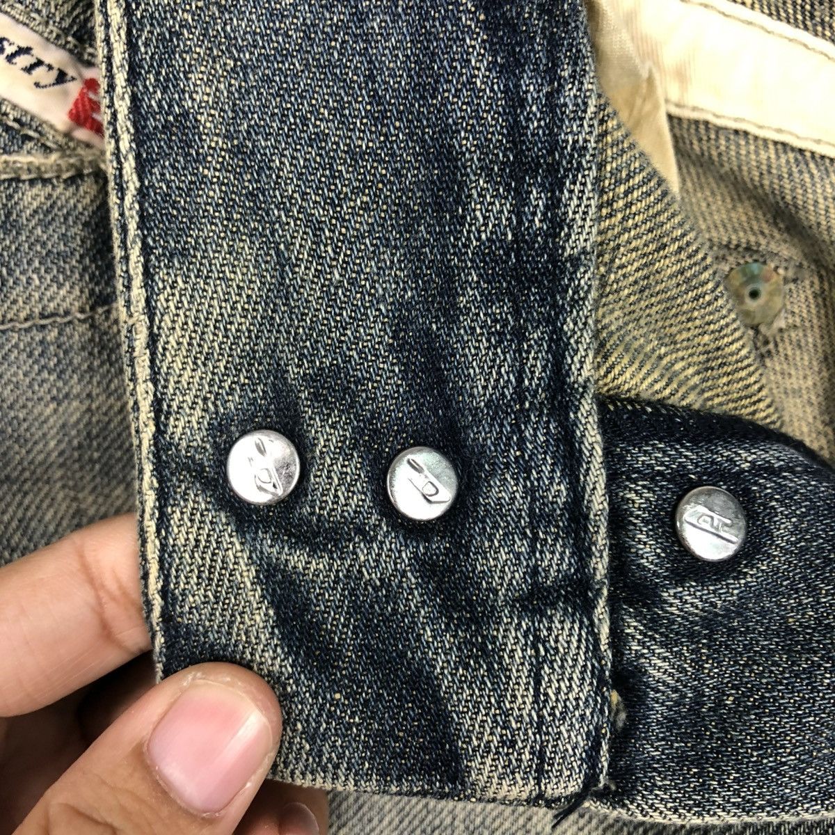 Diesel 🔥DISTRESSED RUSTY DESIGN DIESEL DENIM JEANS PATCHWORK Size US 32 / EU 48 - 20 Thumbnail
