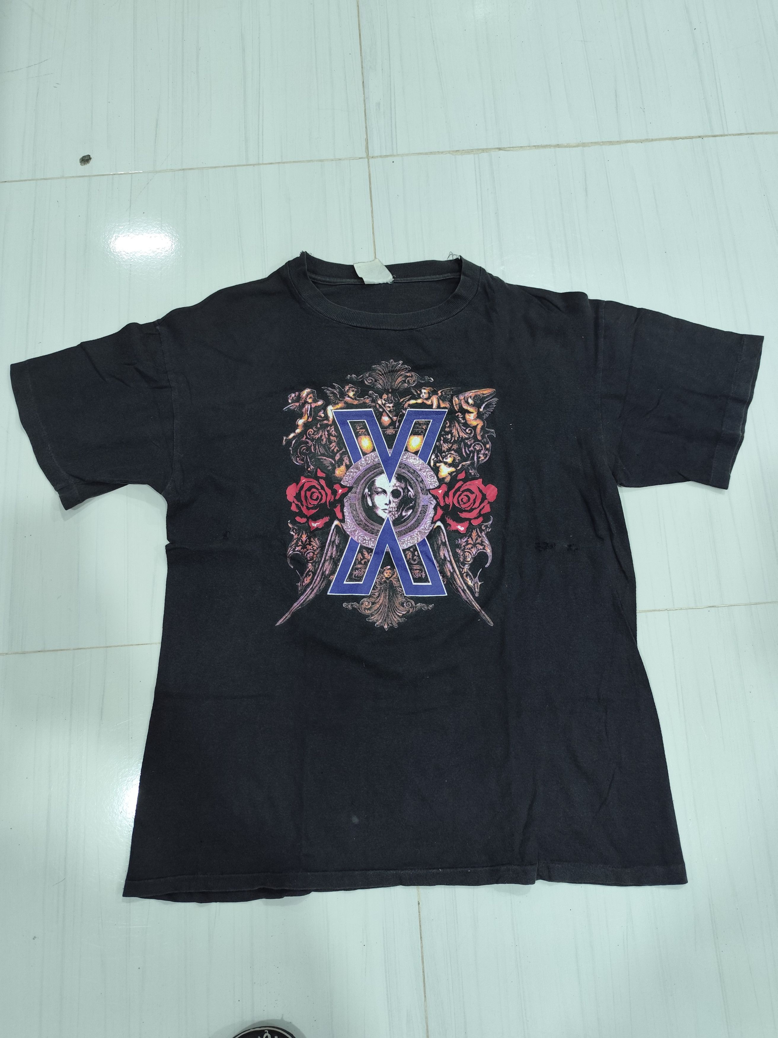 Vintage Vintage 1991 staff Jealousy in violence distress sun faded Size US L / EU 52-54 / 3 - 1 Thumbnail