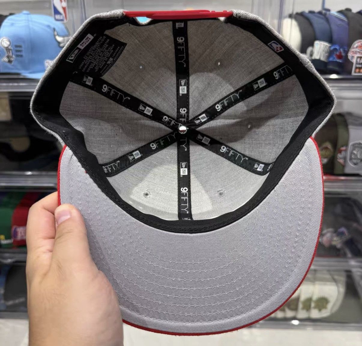New Era New Era NBA Atlanta Hawks Flat Brim Baseball Cap J32 Size ONE SIZE - 4 Thumbnail